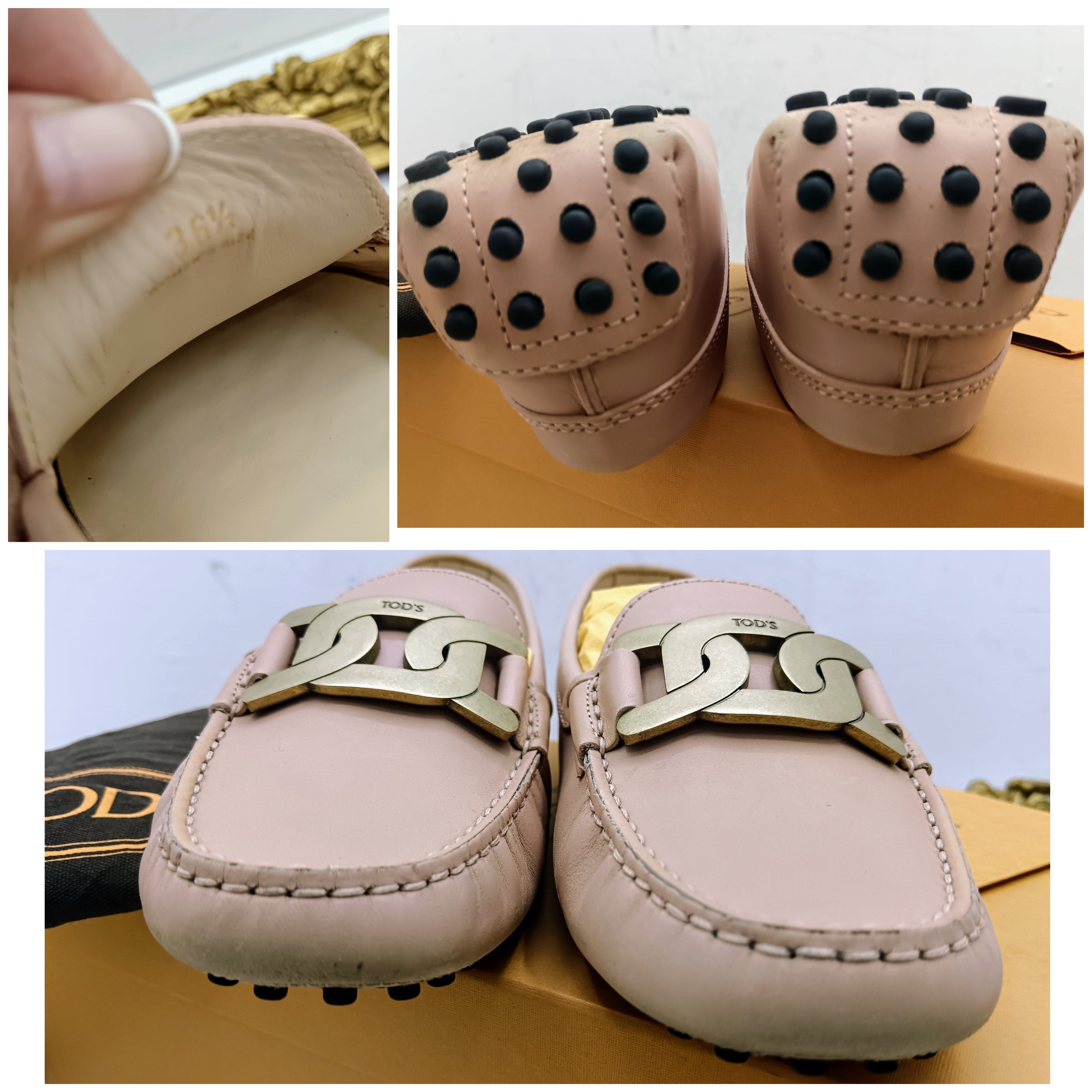 Tod’s - Mocassini Kate Gommino Donna Pelle Rosa Cipria