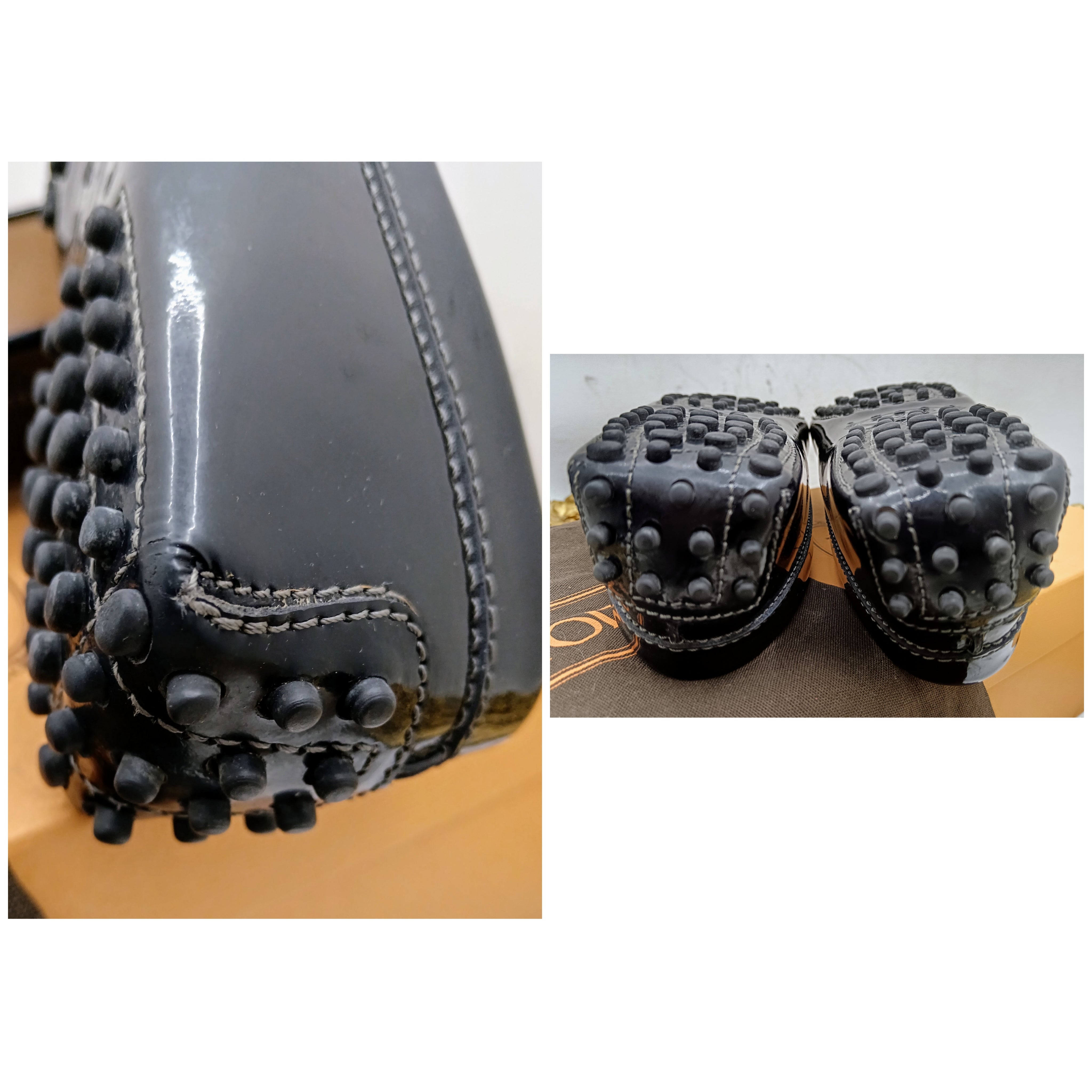 Tod’s – Mocassini “City” Gommino Vernice Nera