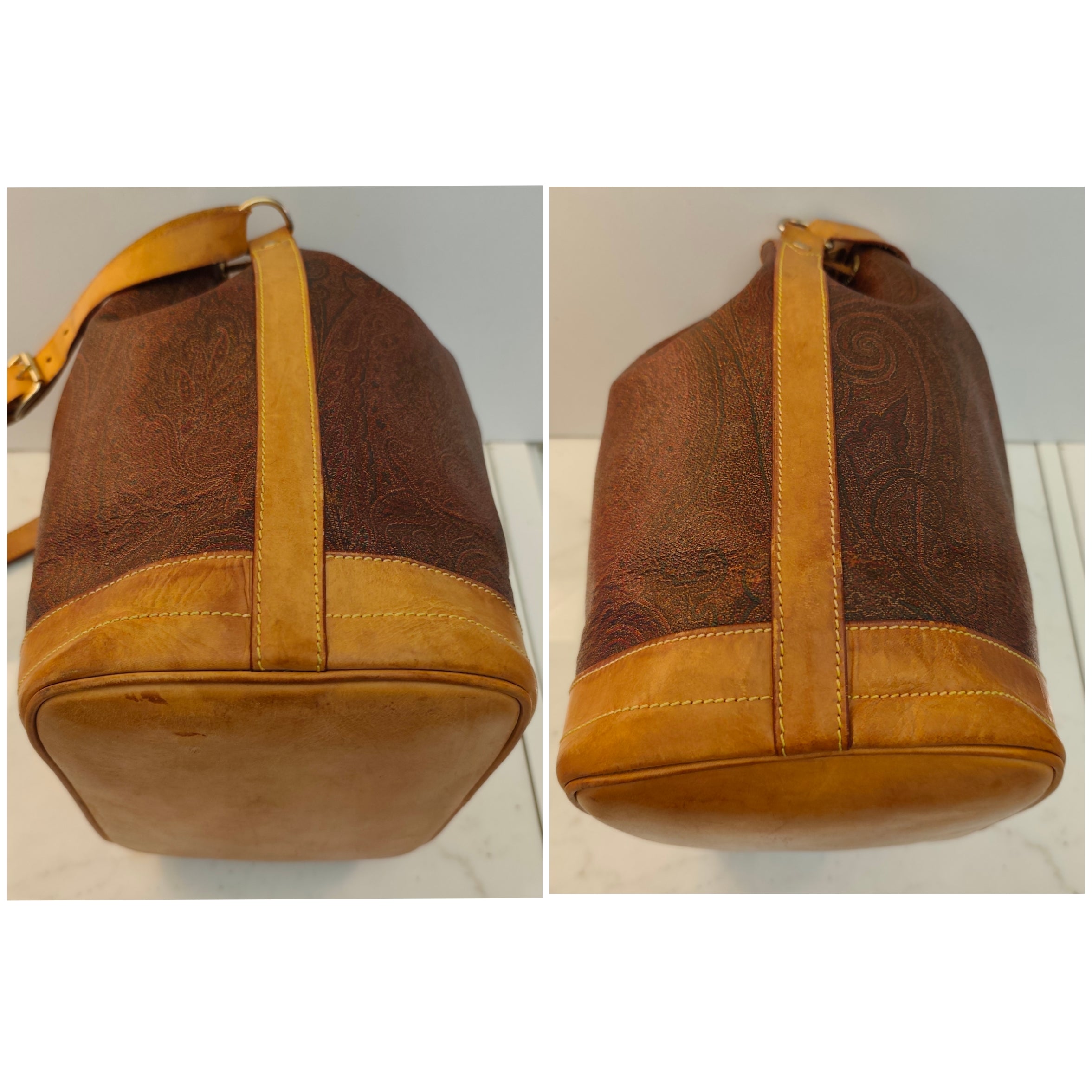 Etro - Secchiello Bucket Paisley Jacquard Jacquard Vintage