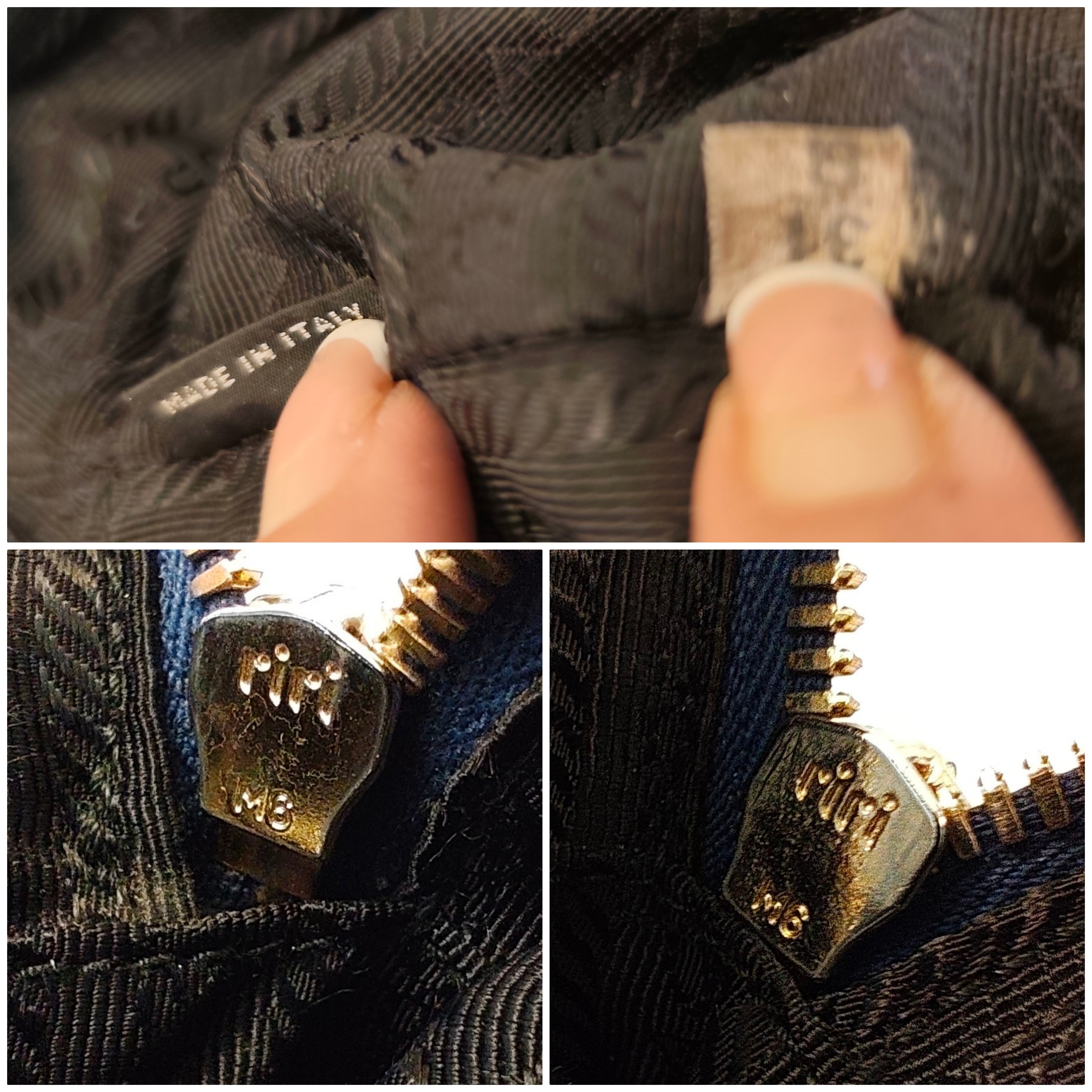 Prada - Camera Bag Postina Doppia in Pelle Blu Royal