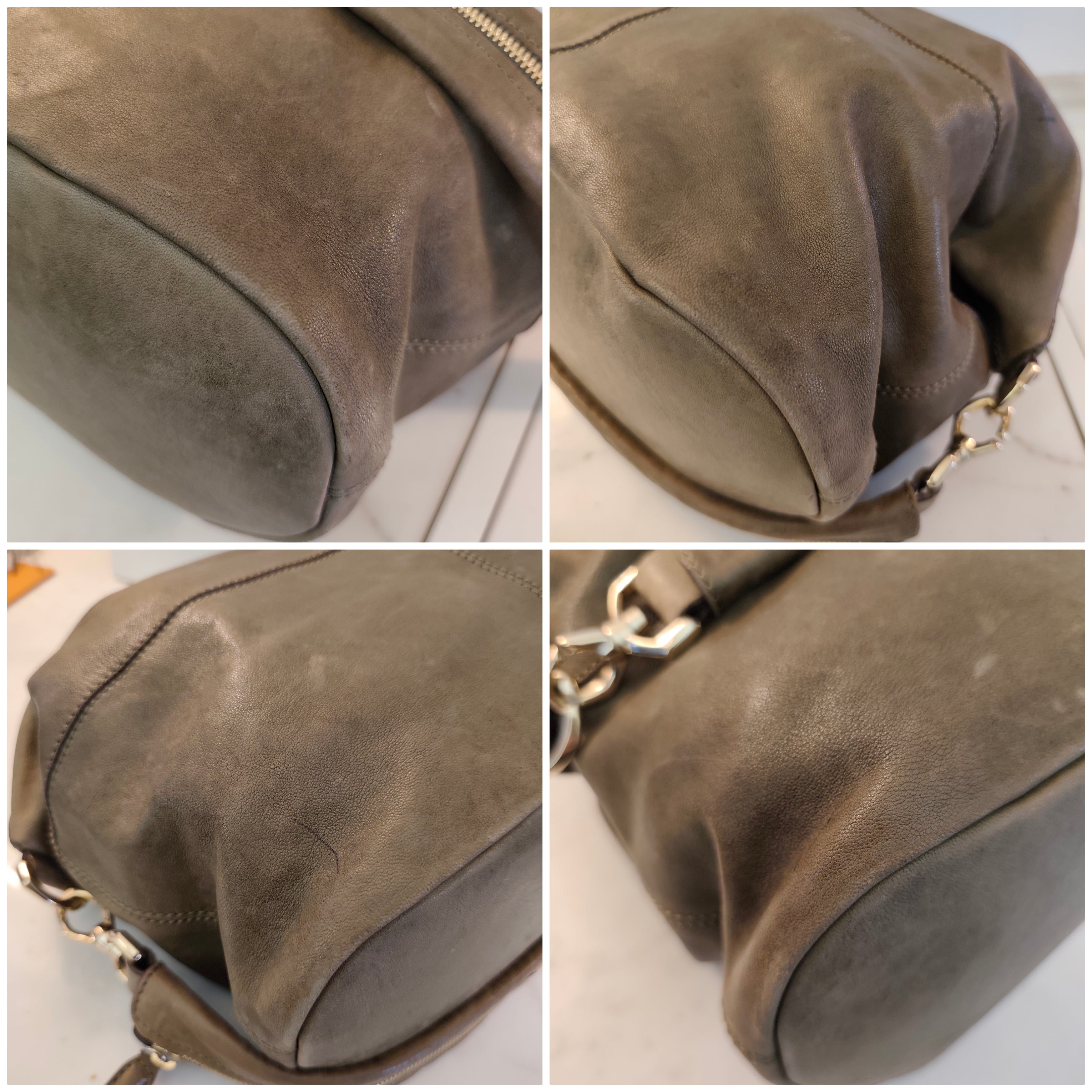 Givenchy - Nightingale Borsa Tote in Pelle Kaki