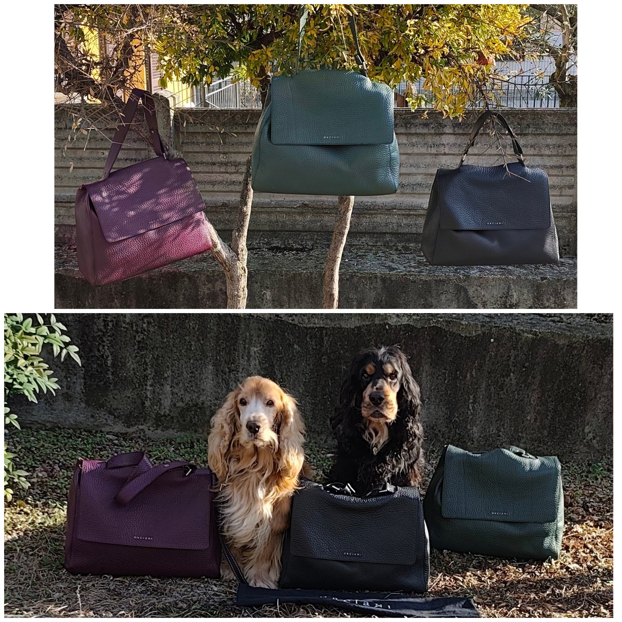 Orciani— Sveva Soft Grande Pelle Bordeaux