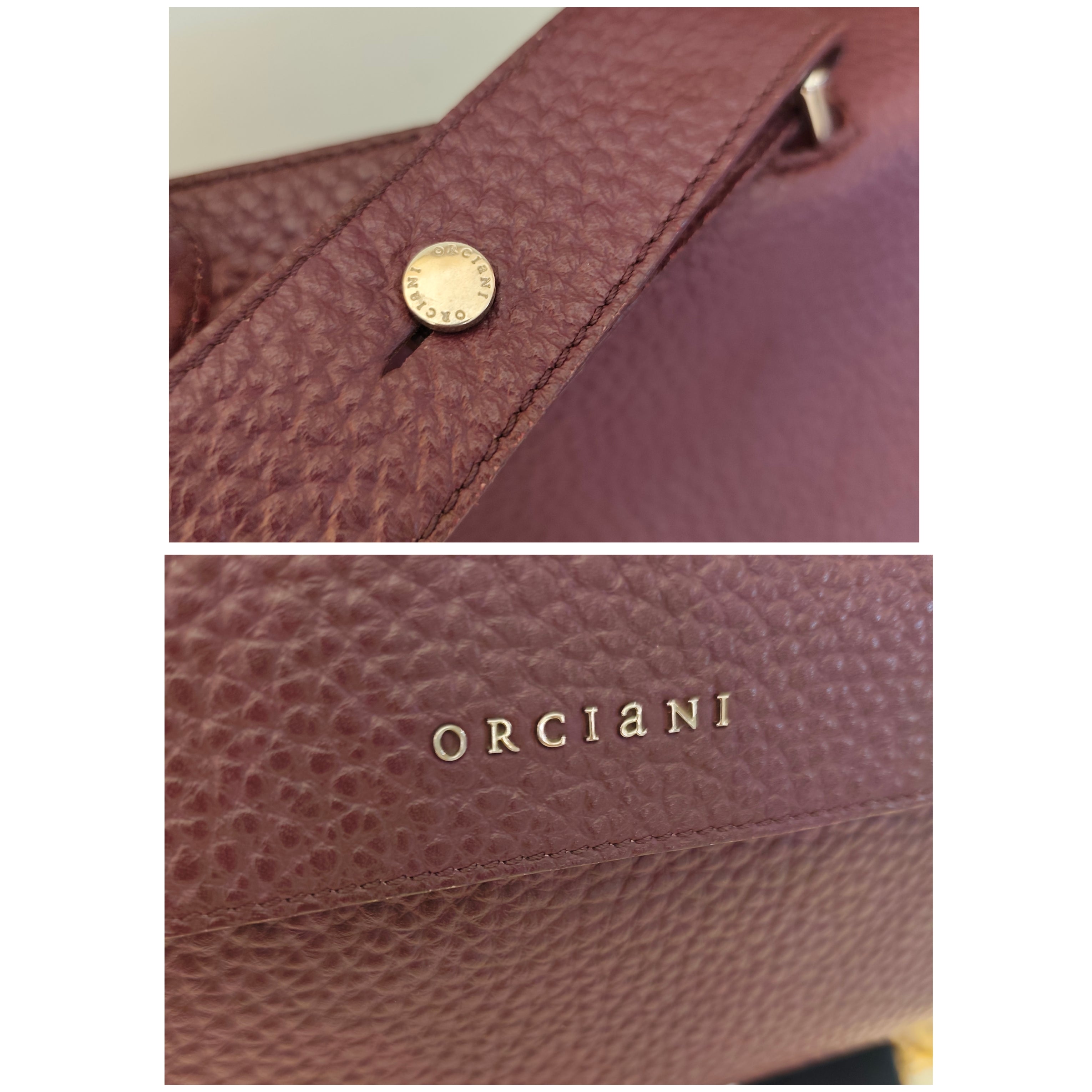 Orciani— Sveva Soft Grande Pelle Bordeaux