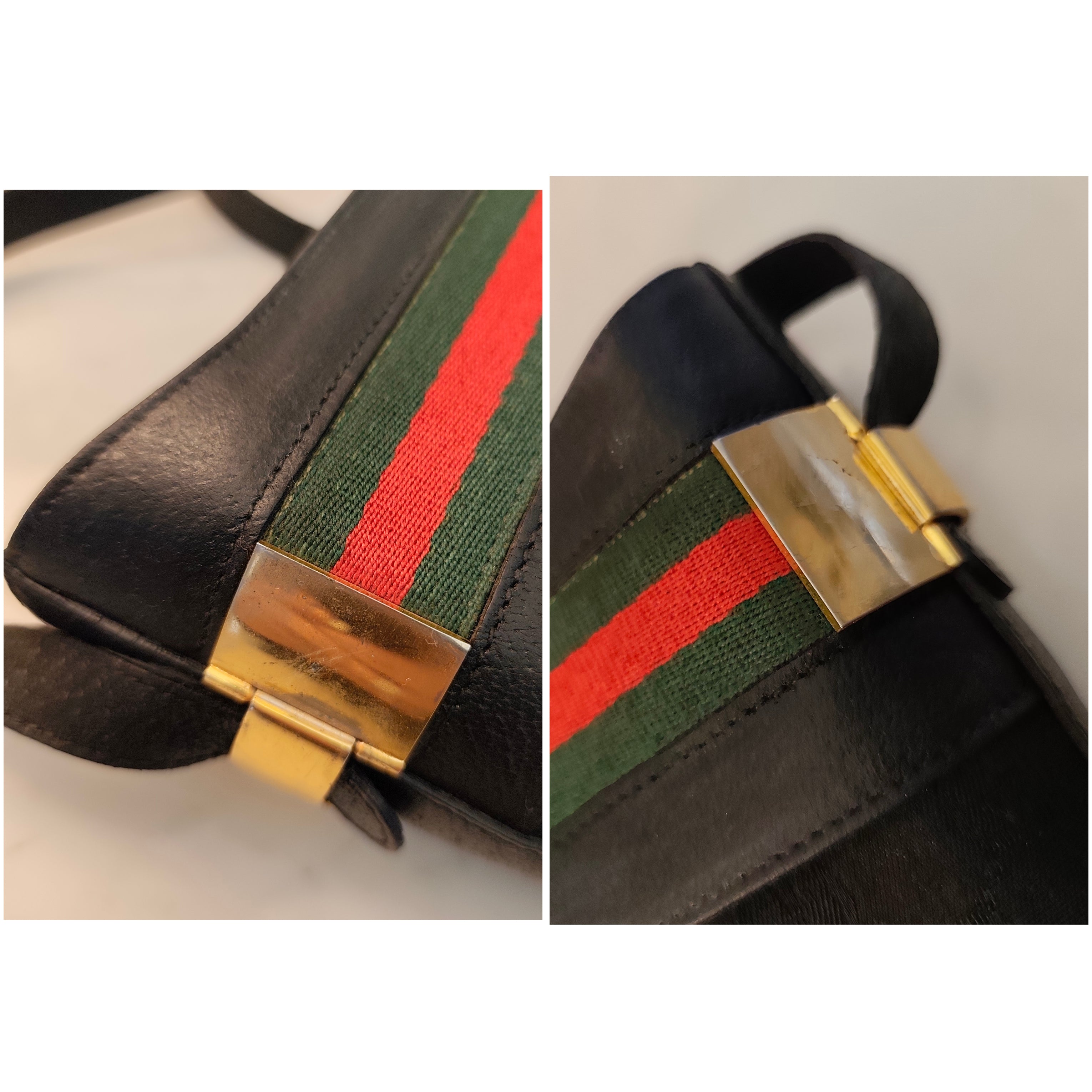 Gucci - Secchiello Ophidia Ovale "GG" Supreme Nero