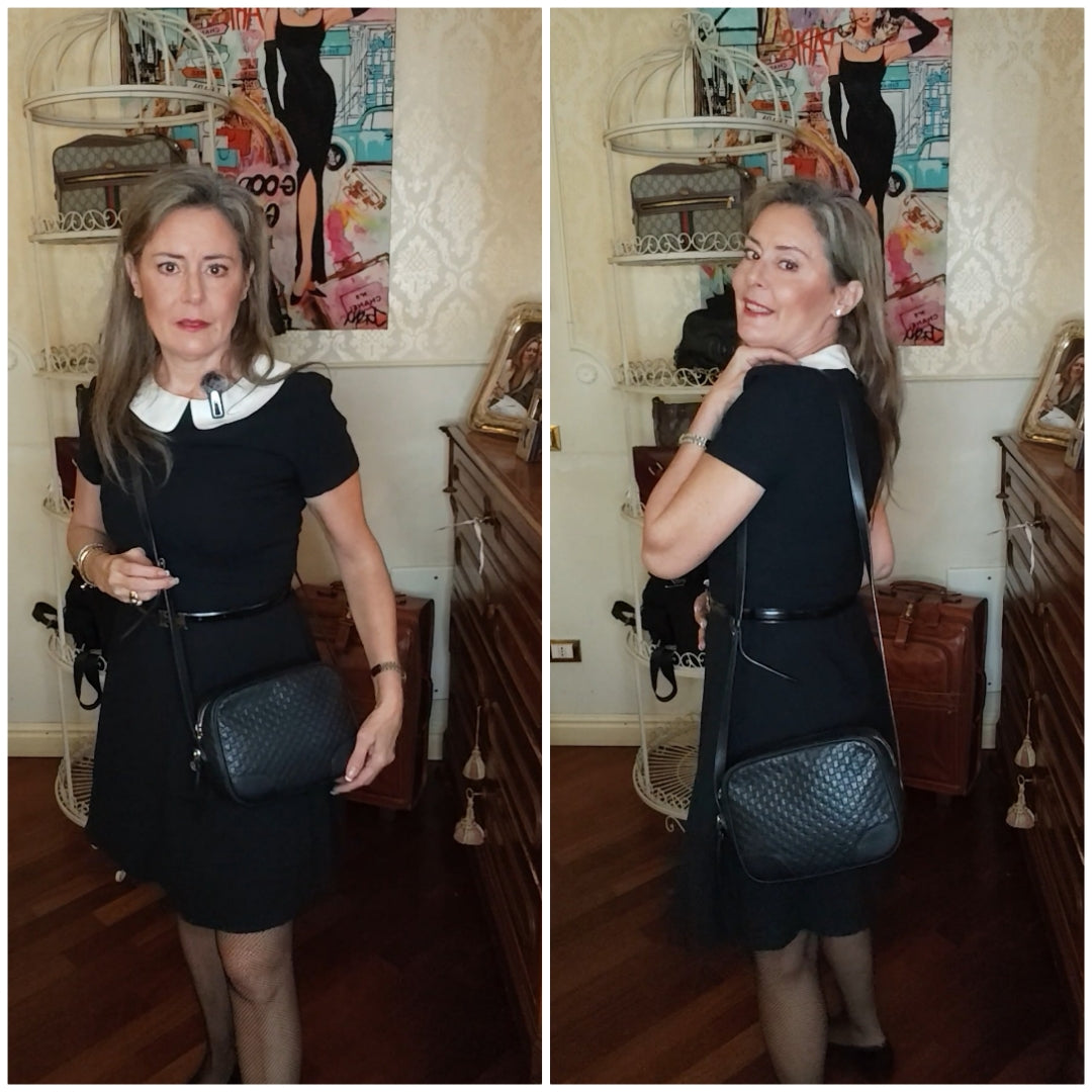 Gucci – Bree Camera Bag a tracolla Pelle Microguccissima