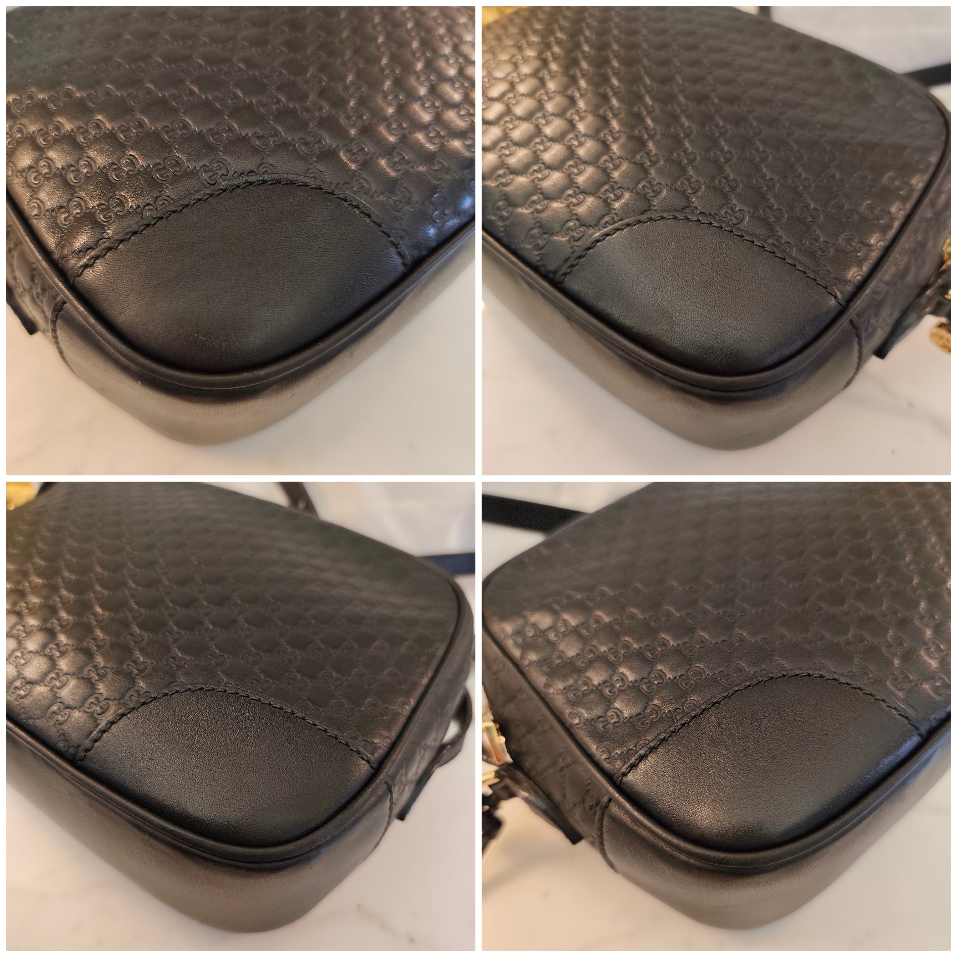 Gucci – Bree Camera Bag a tracolla Pelle Microguccissima