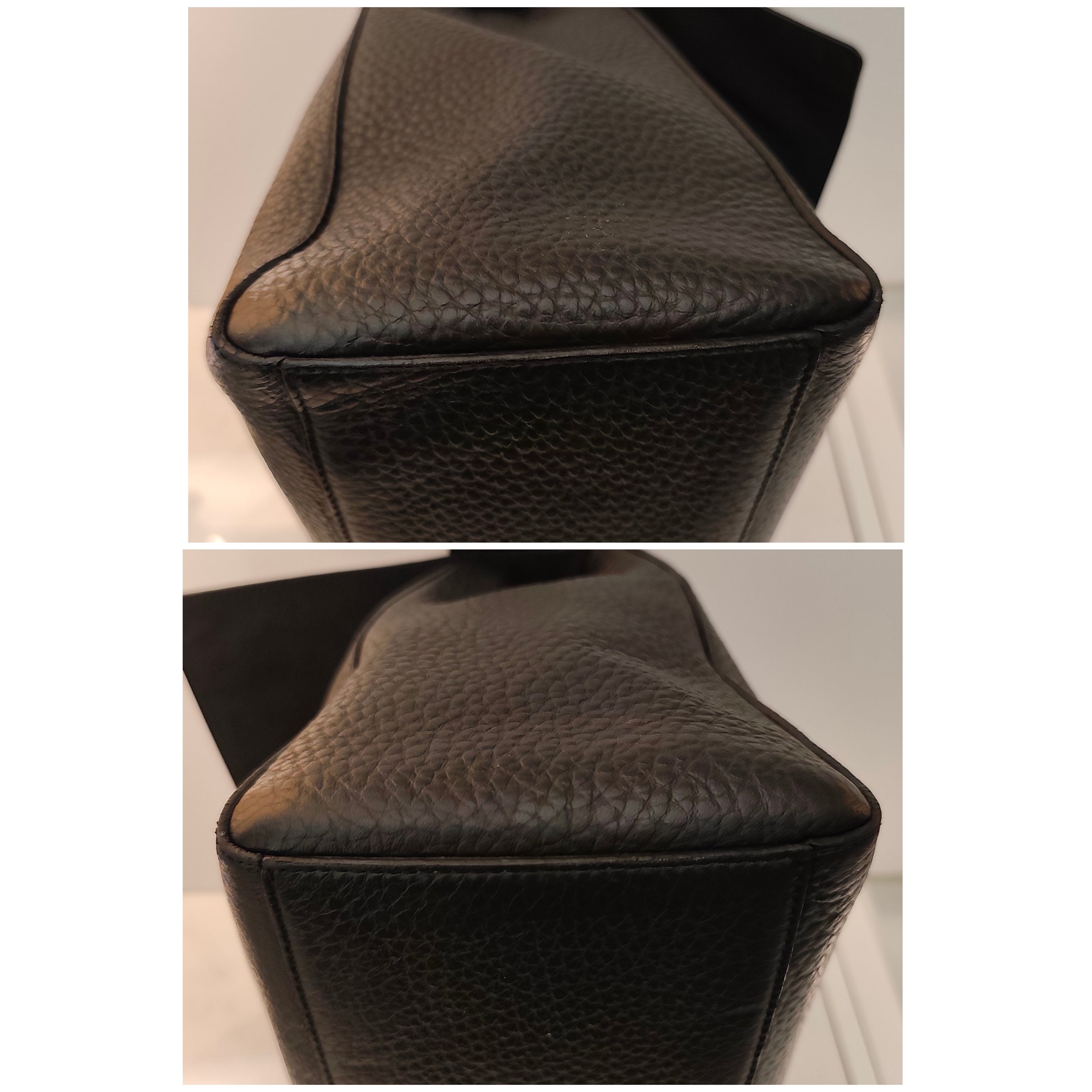 Orciani – Sveva Soft Grande Pelle Martellata Nera