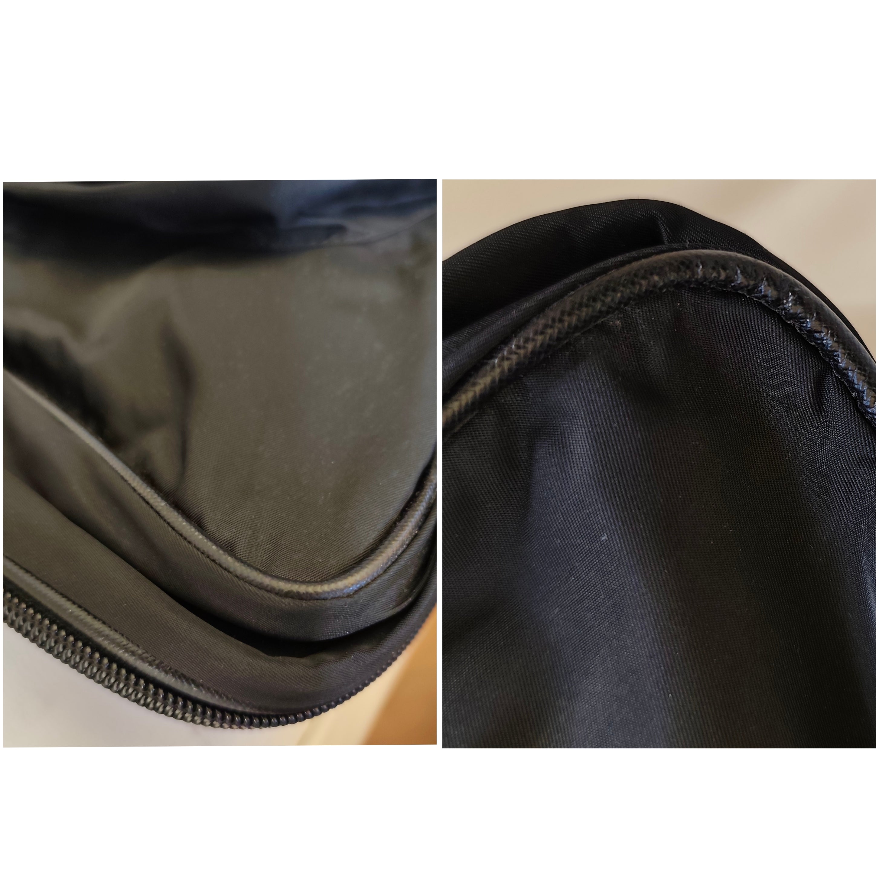 Prada - Borsone Porta Abiti da Viaggio in Re-Nylon e Pelle Saffiano Nera