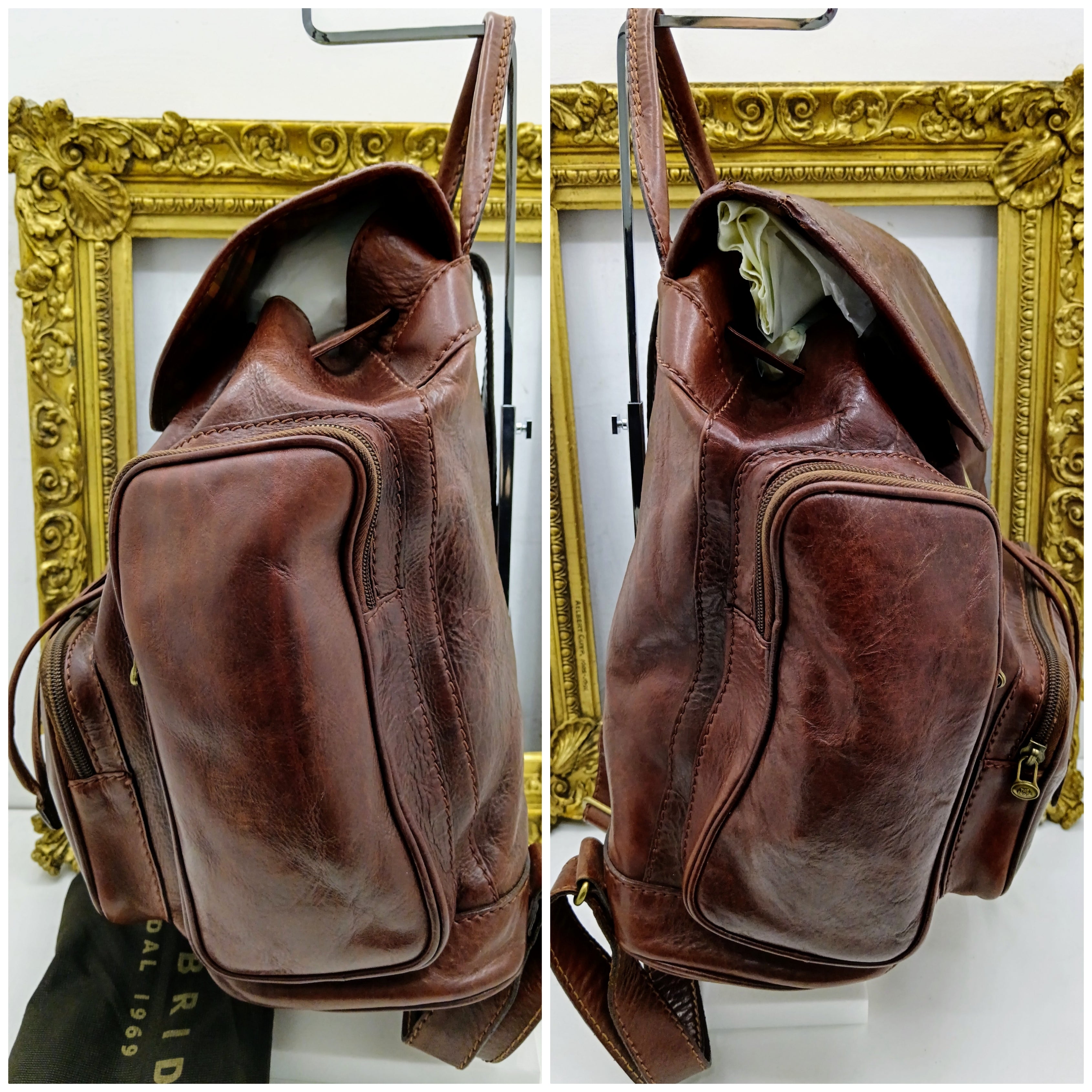 The Bridge – Zaino Linea Story Pelle Marrone Misura Grande