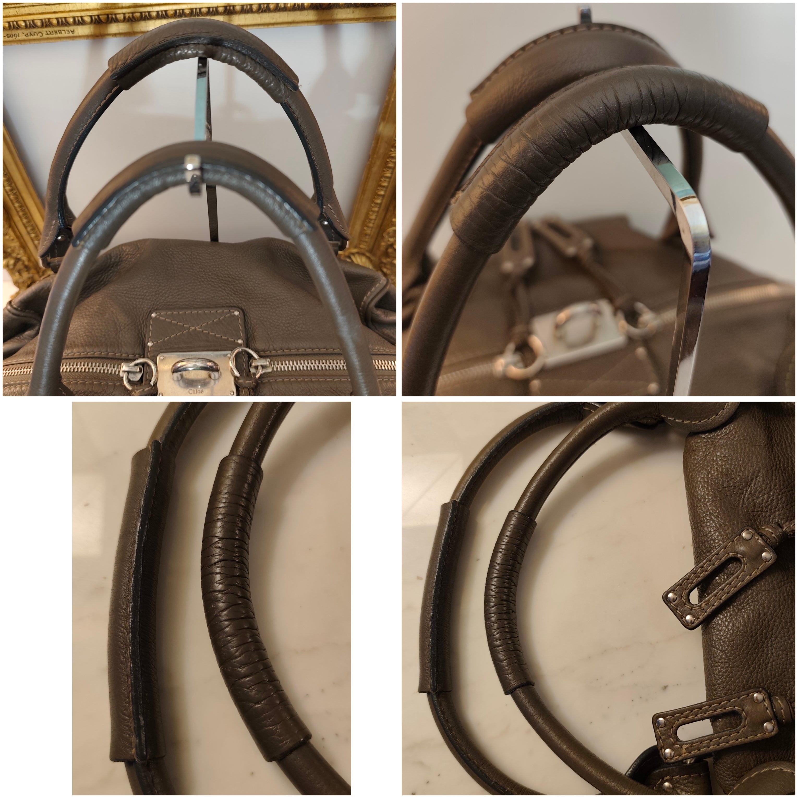 Chloé Paddington Borsa a Spalla Grande in Pelle