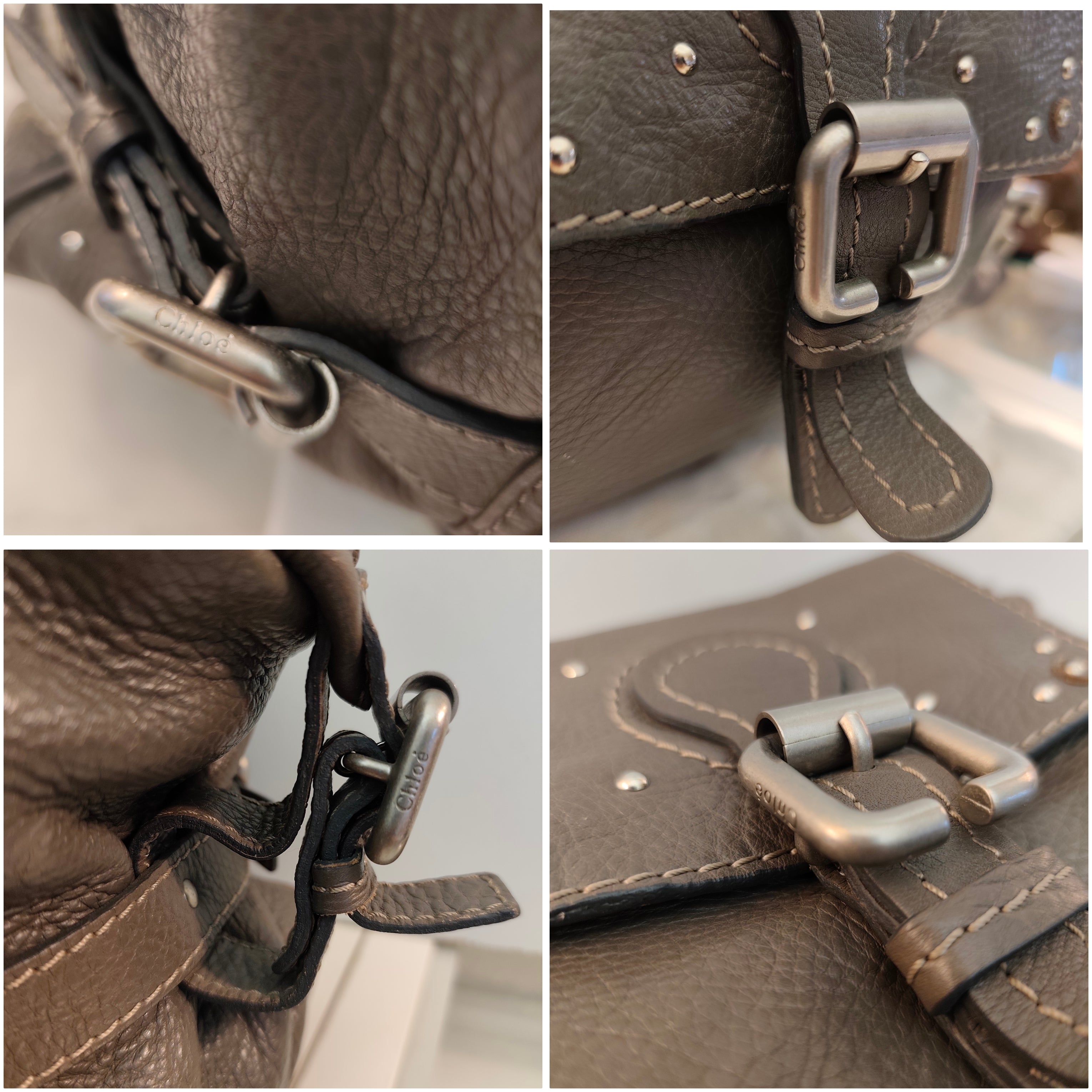 Chloé Paddington Borsa a Spalla Grande in Pelle