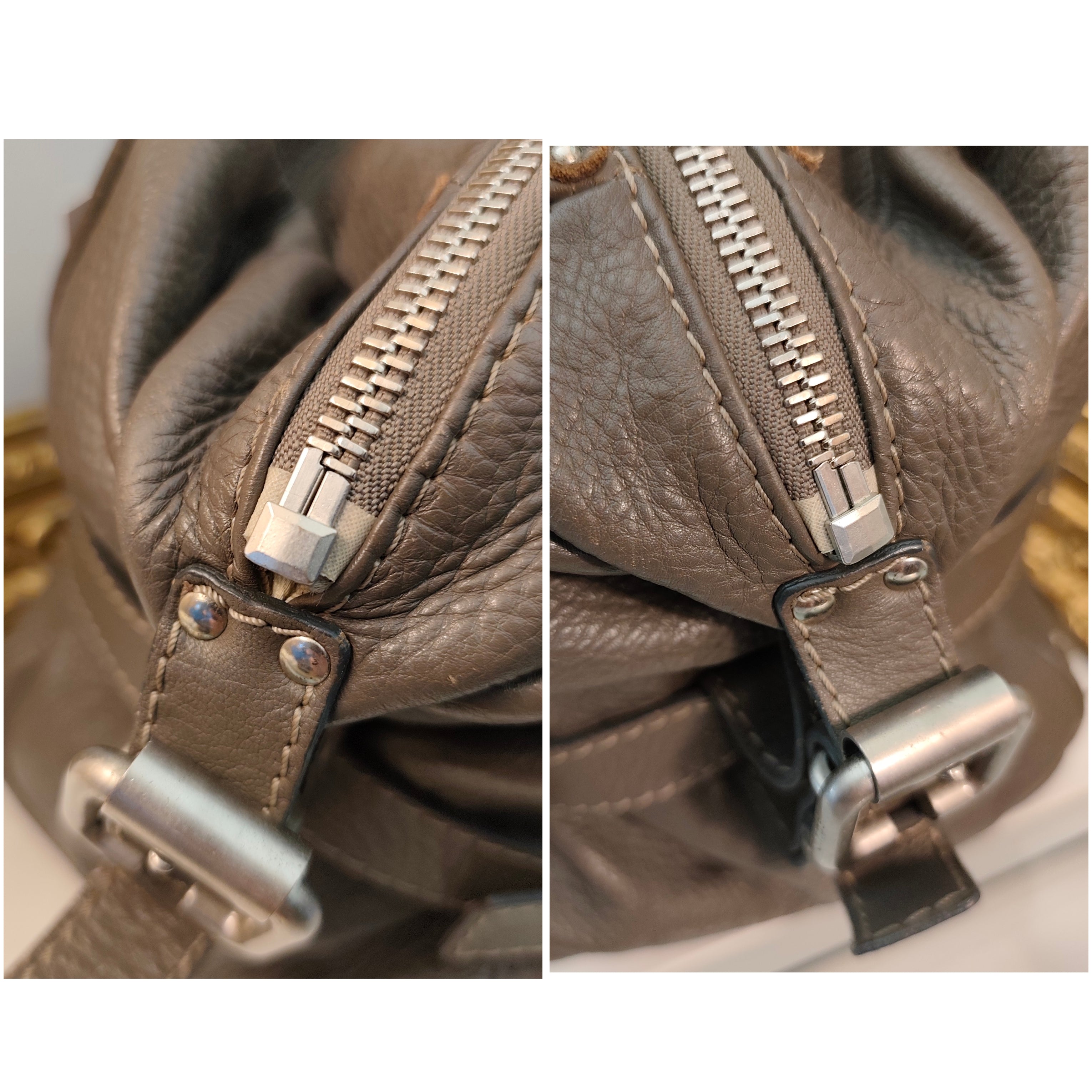 Chloé Paddington Borsa a Spalla Grande in Pelle