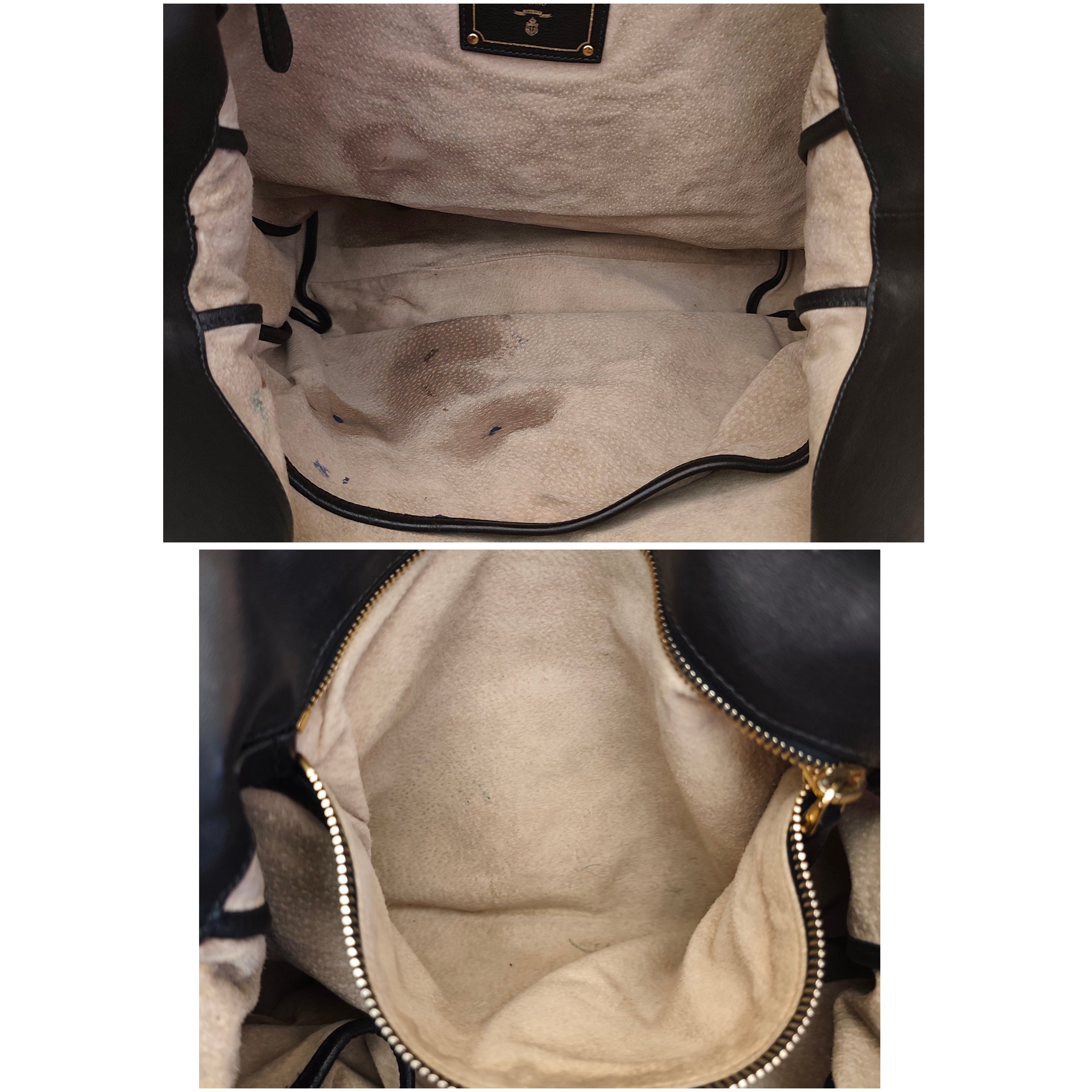 Prada - Shopper Tote Bag in Pelle Spazzolata Nera