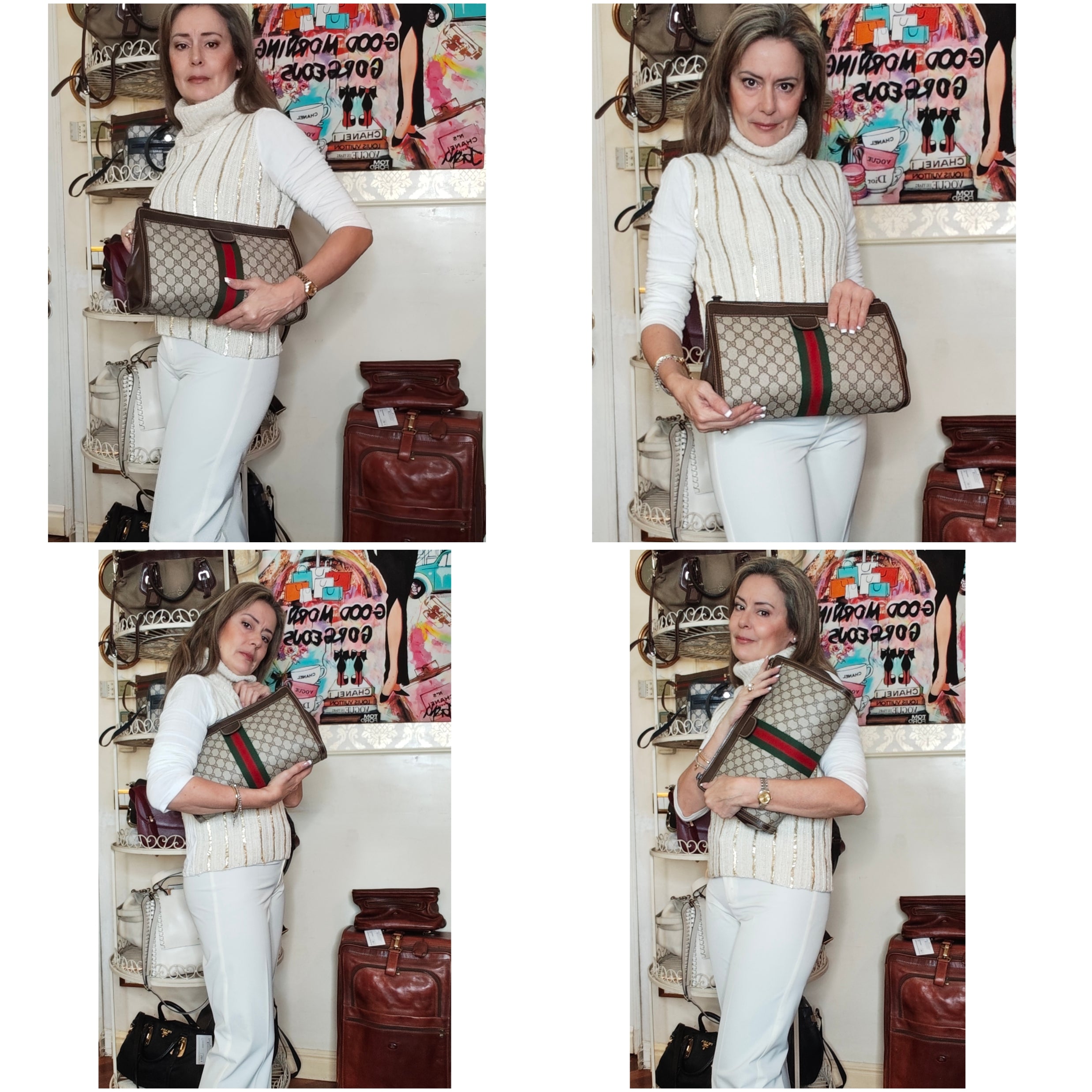 Gucci - Ophidia Trousse Pochette Clutch Toilette – Nuova Vintage