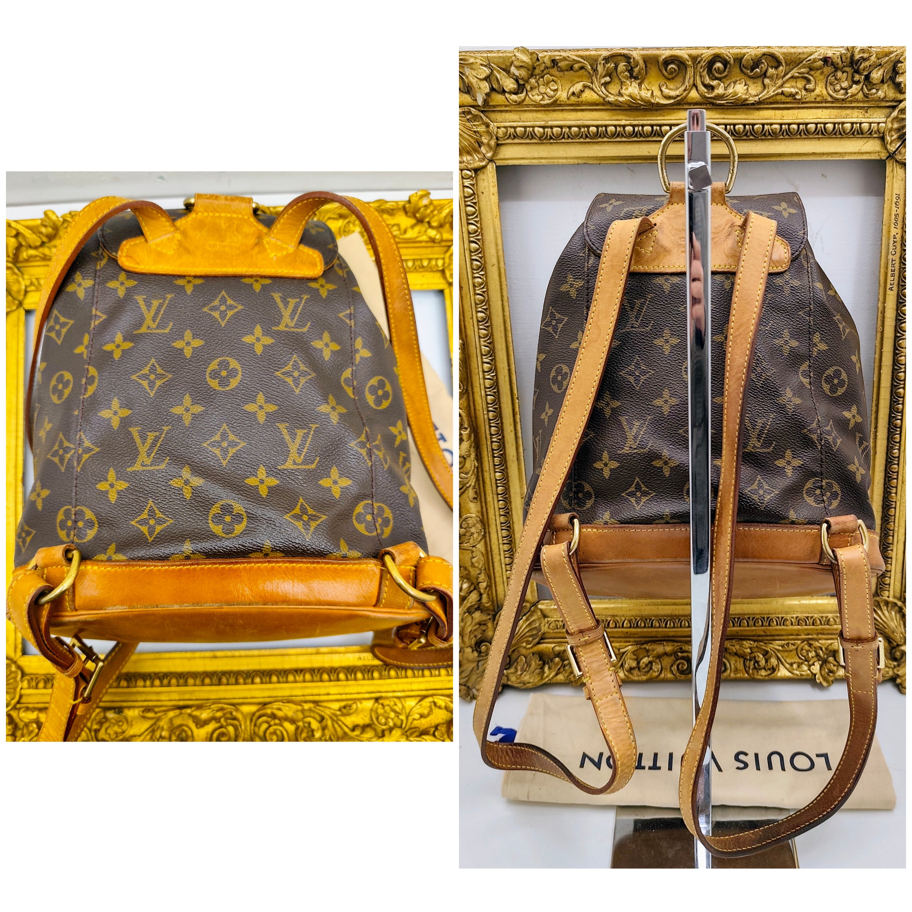Louis Vuitton - Zaino MONTSOURIS MM – Monogram Vintage