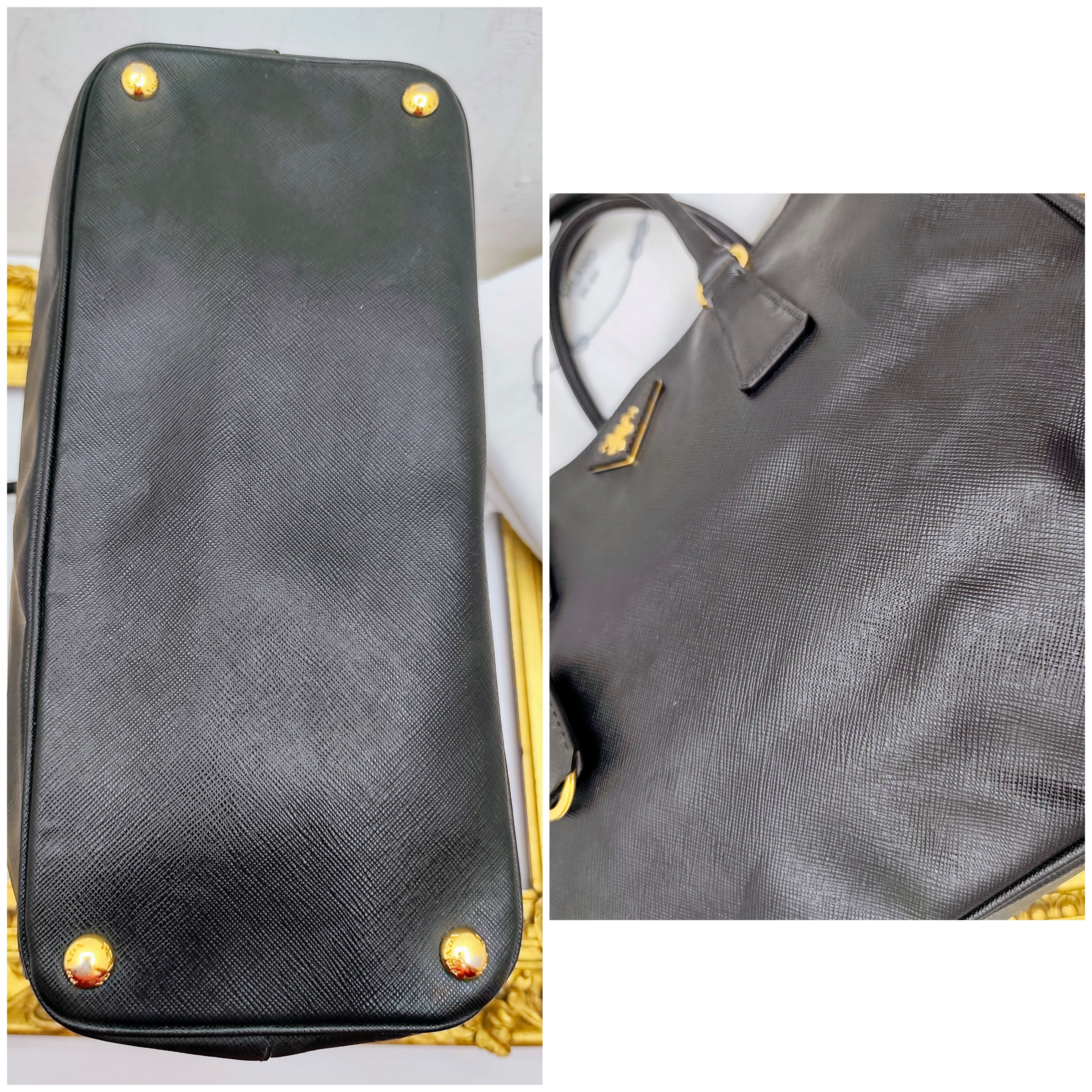 Prada – Galleria Grande Pelle Saffiano Nero