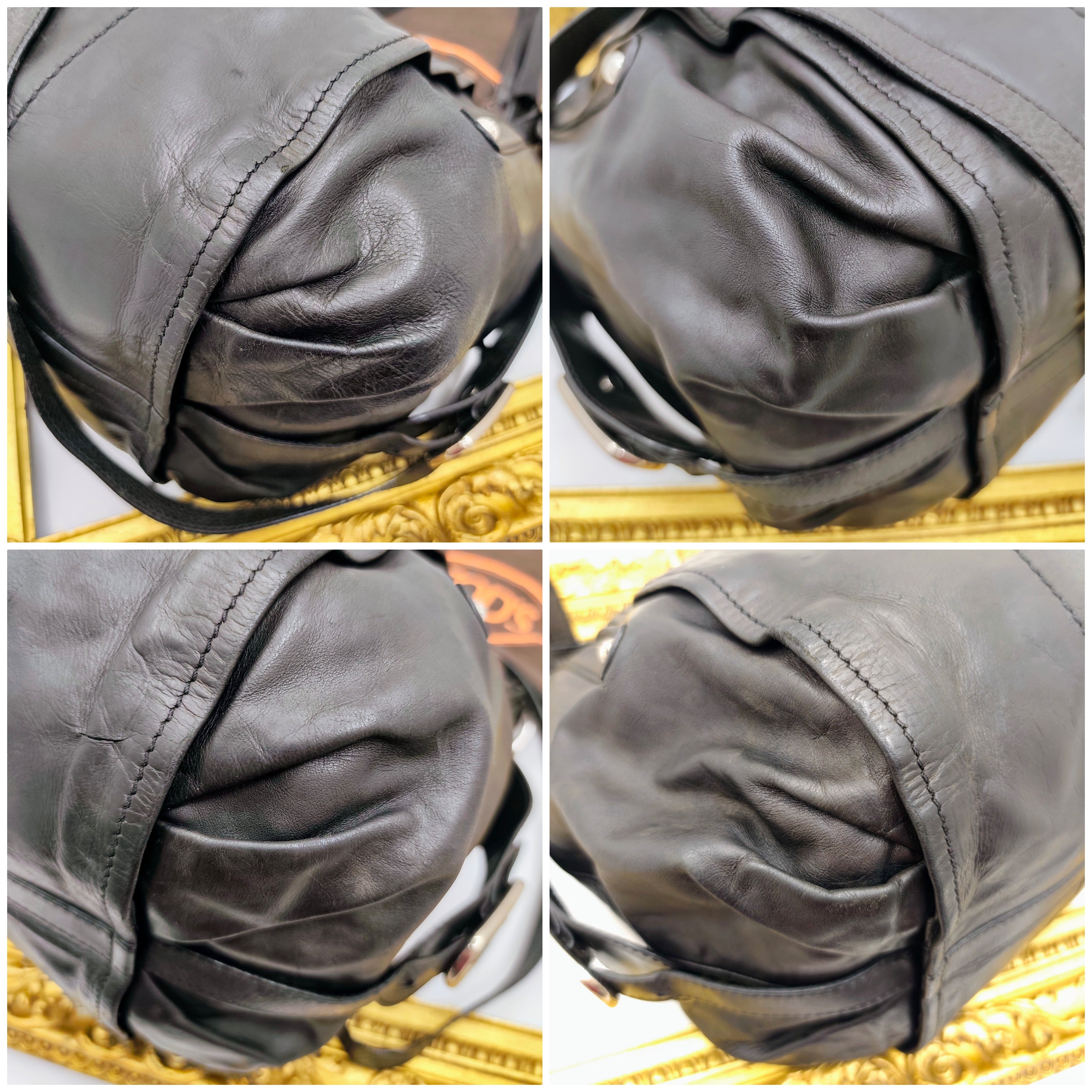 Tod’s – “D-Bag” Secchiello Pelle Nera con Tracolla