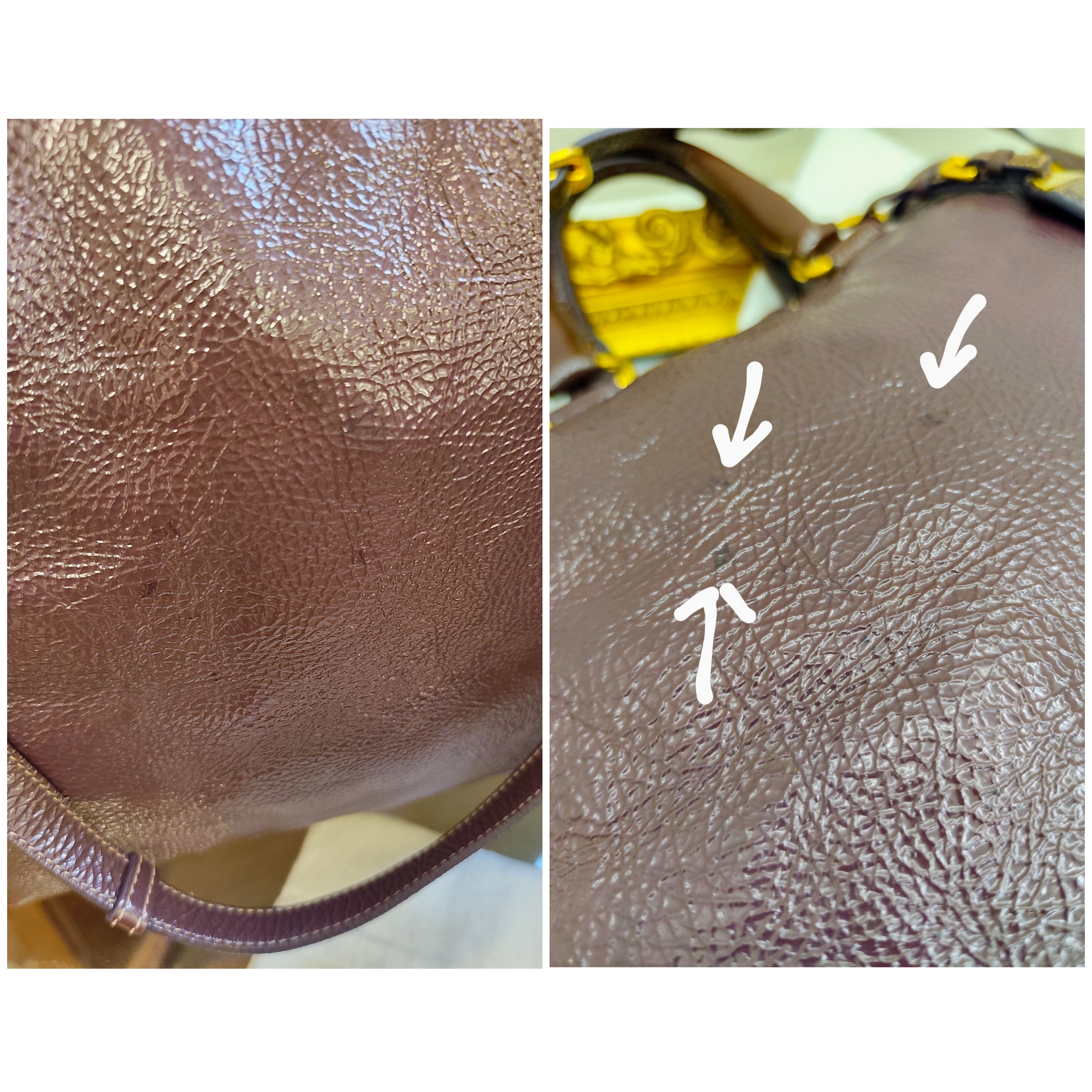 Prada – Shopper in Pelle Vernice Effetto Stropicciato
