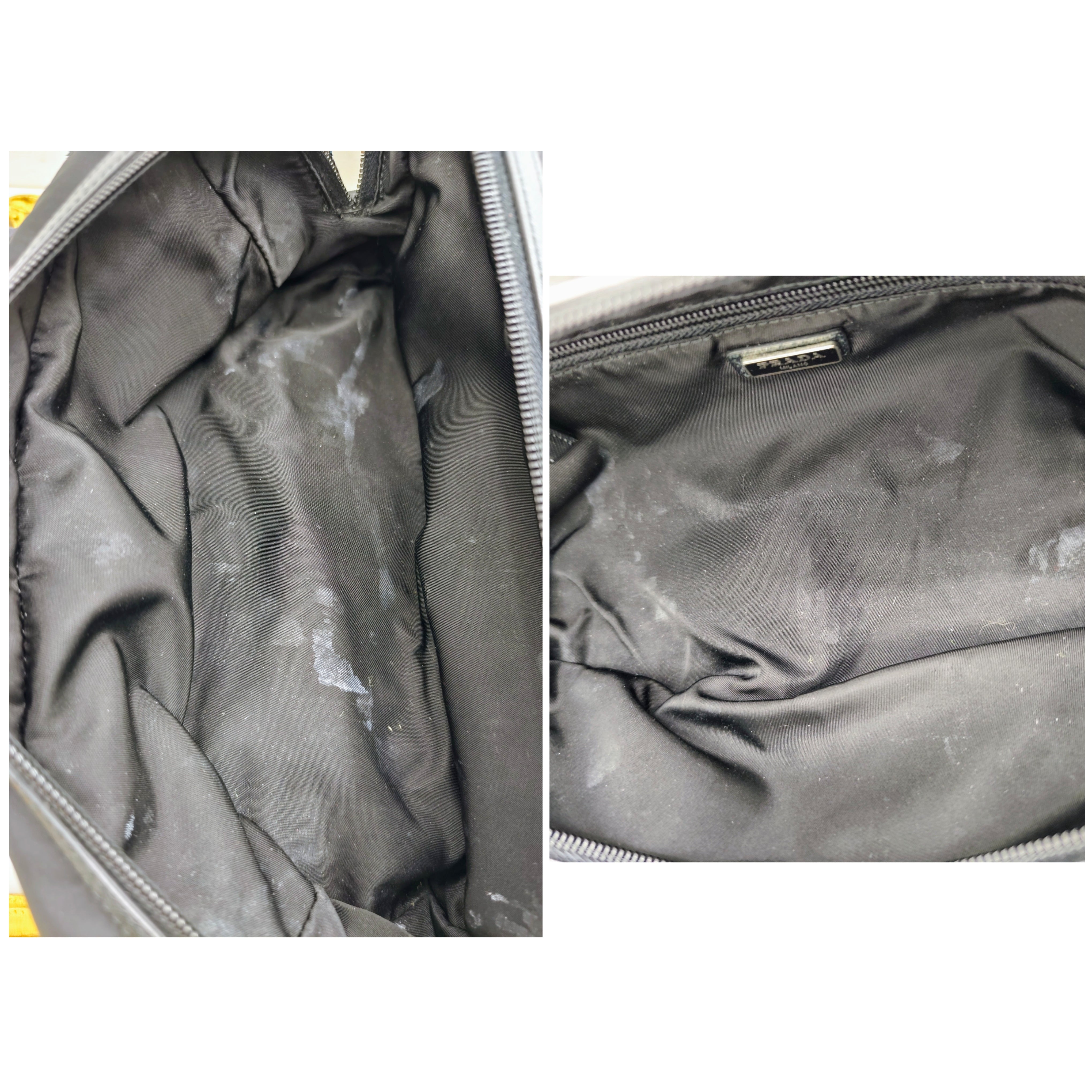 Prada - Trousse Toilette Doppia da Viaggio in Re-Nylon e Saffiano Nero