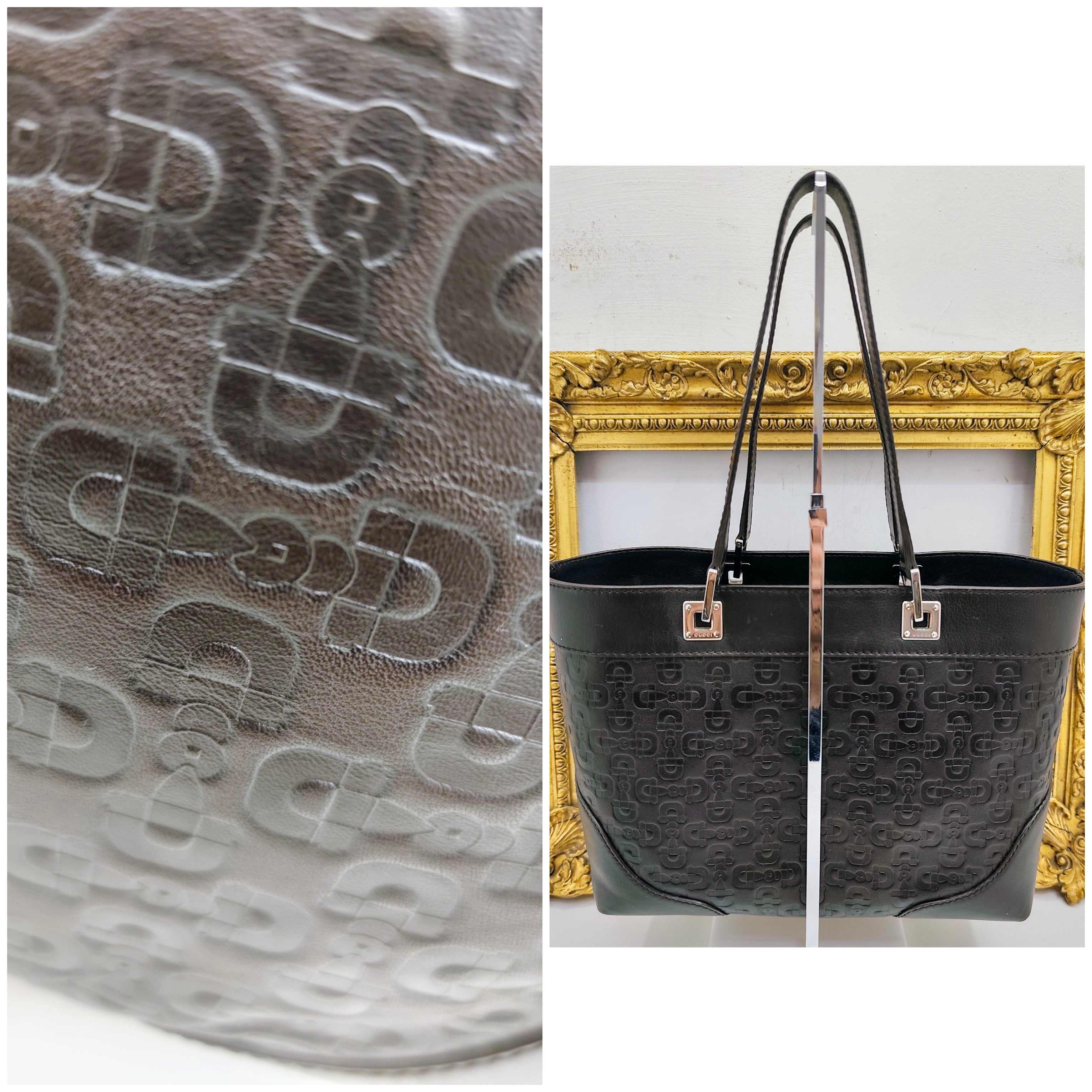 Gucci – Horsebit Tote Bag Shopping Pelle Fantasia Morsetti