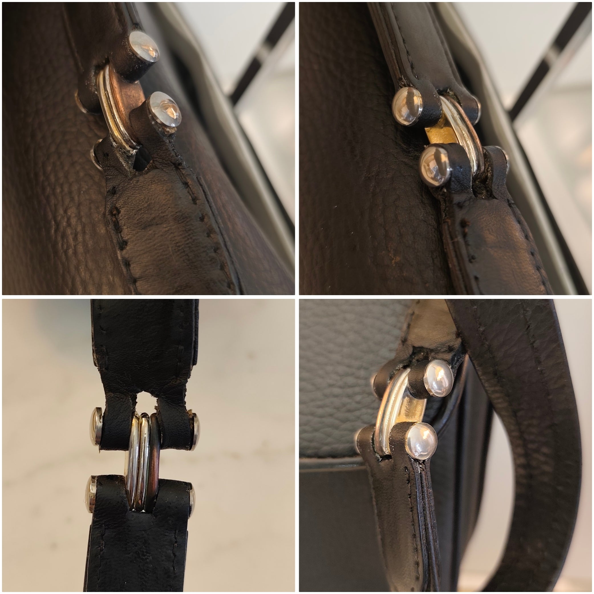 Cartier – Camera Bag Vintage in Pelle Nera