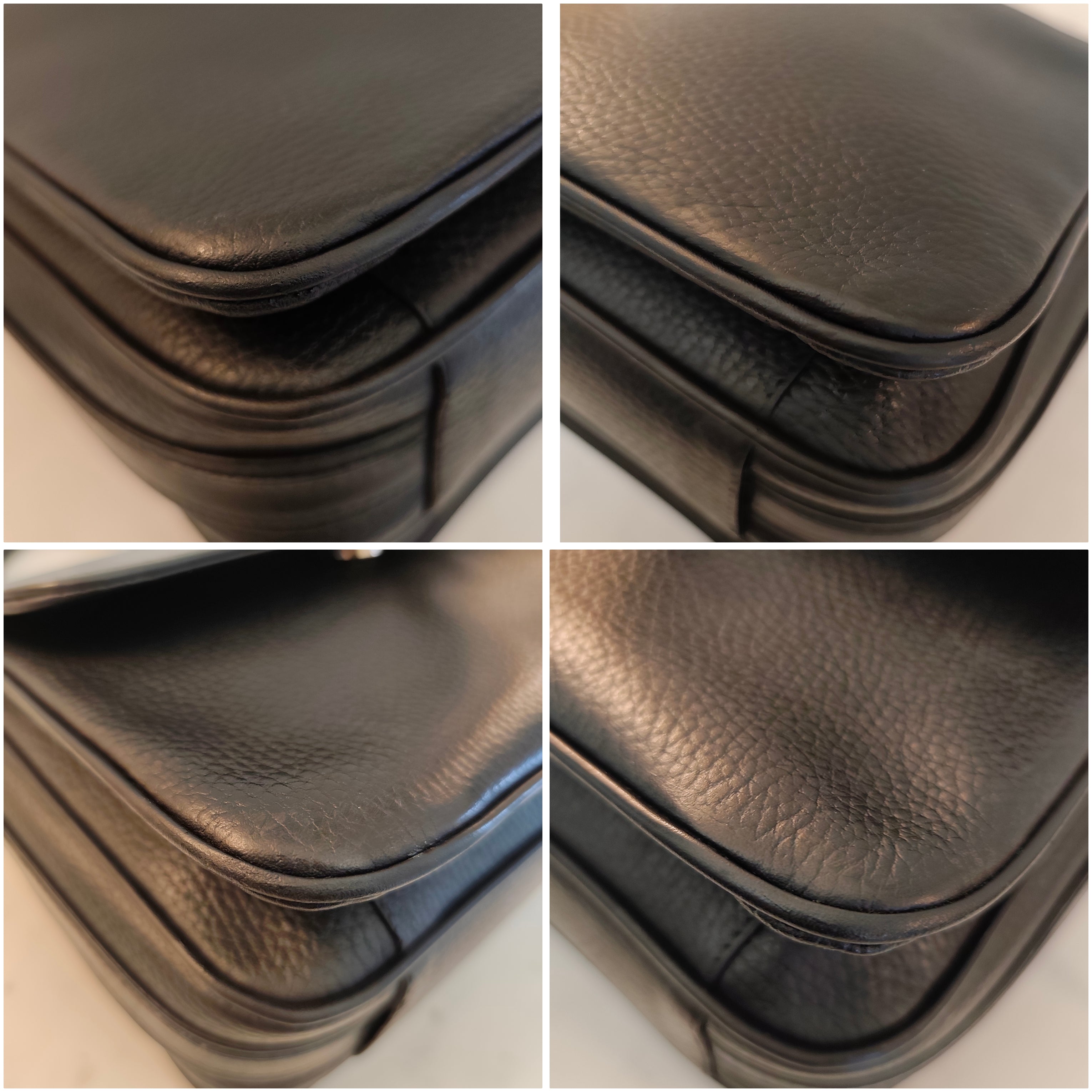 Cartier – Camera Bag Vintage in Pelle Nera