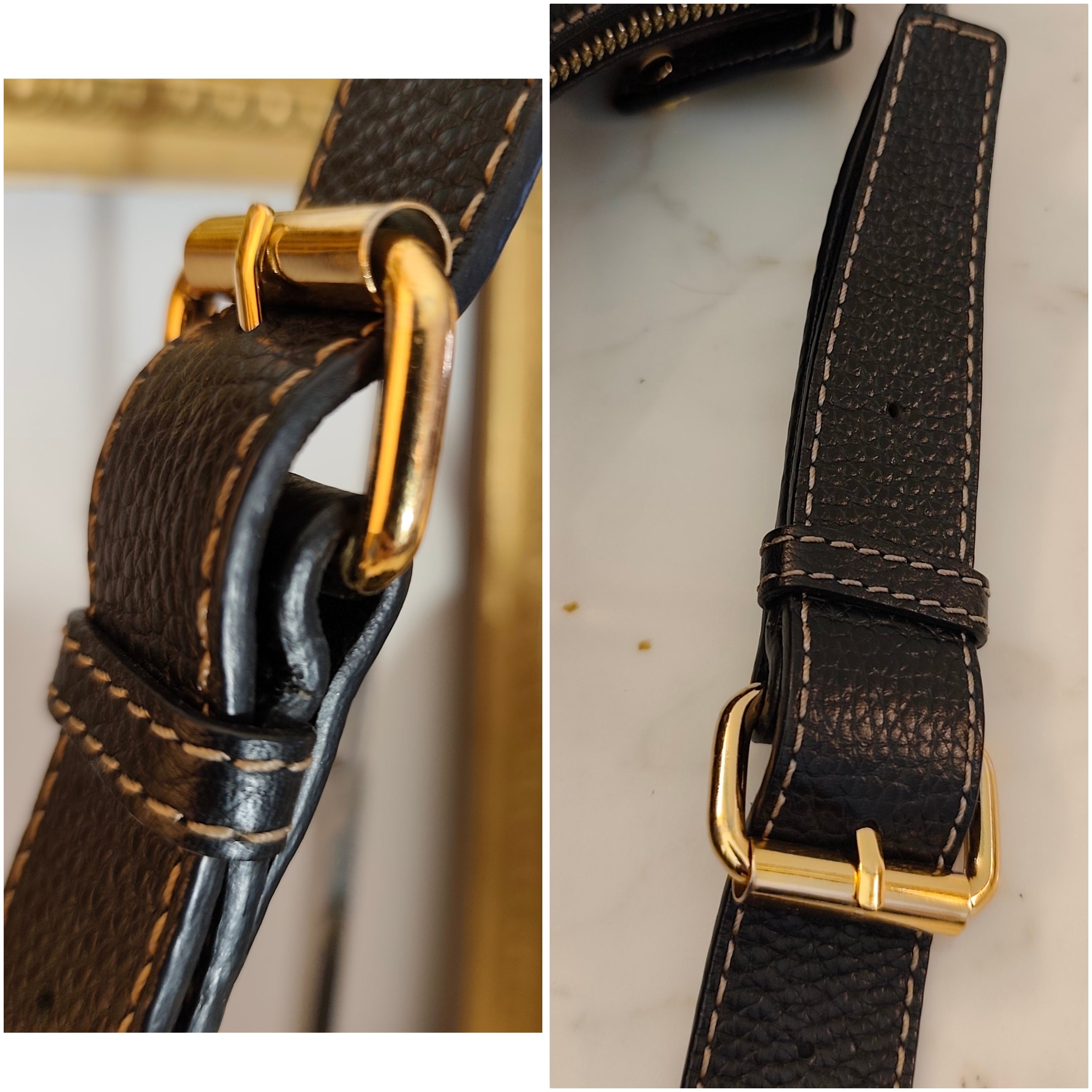 Borbonese – Borsa Hobo a Spalla in Pelle Nera