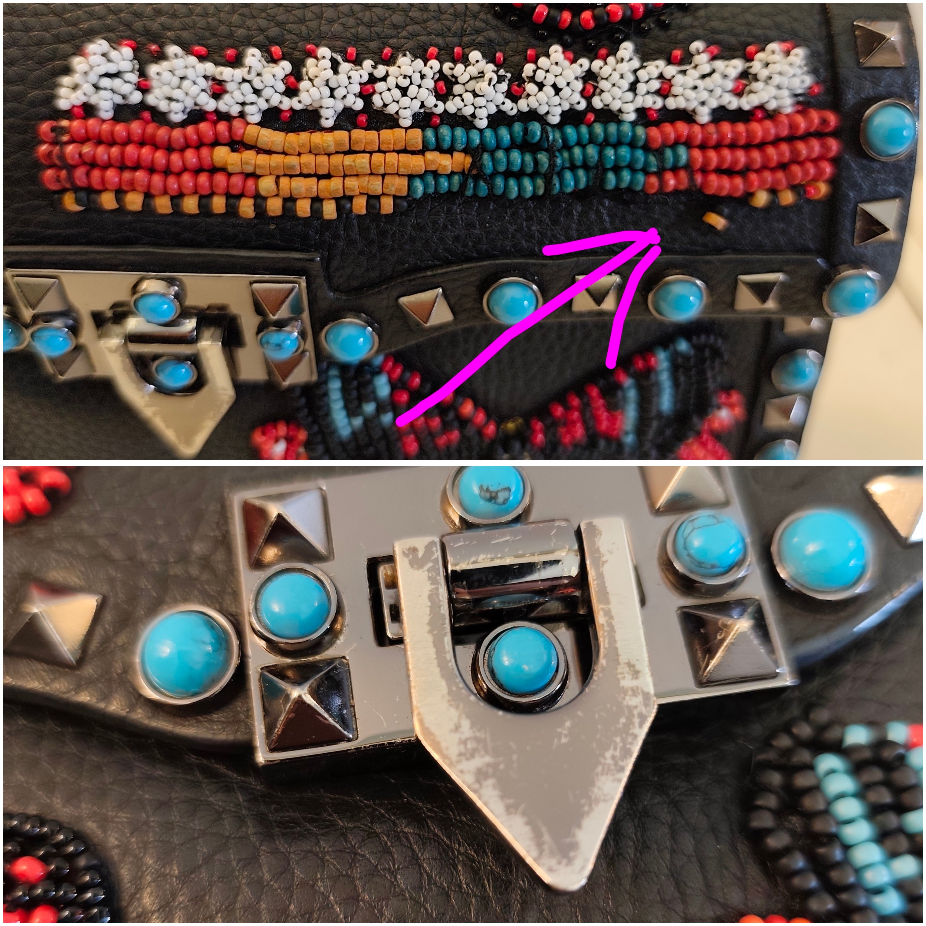 Valentino Garavani – Rockstud Camera Bag Clutch Edizione Limitata