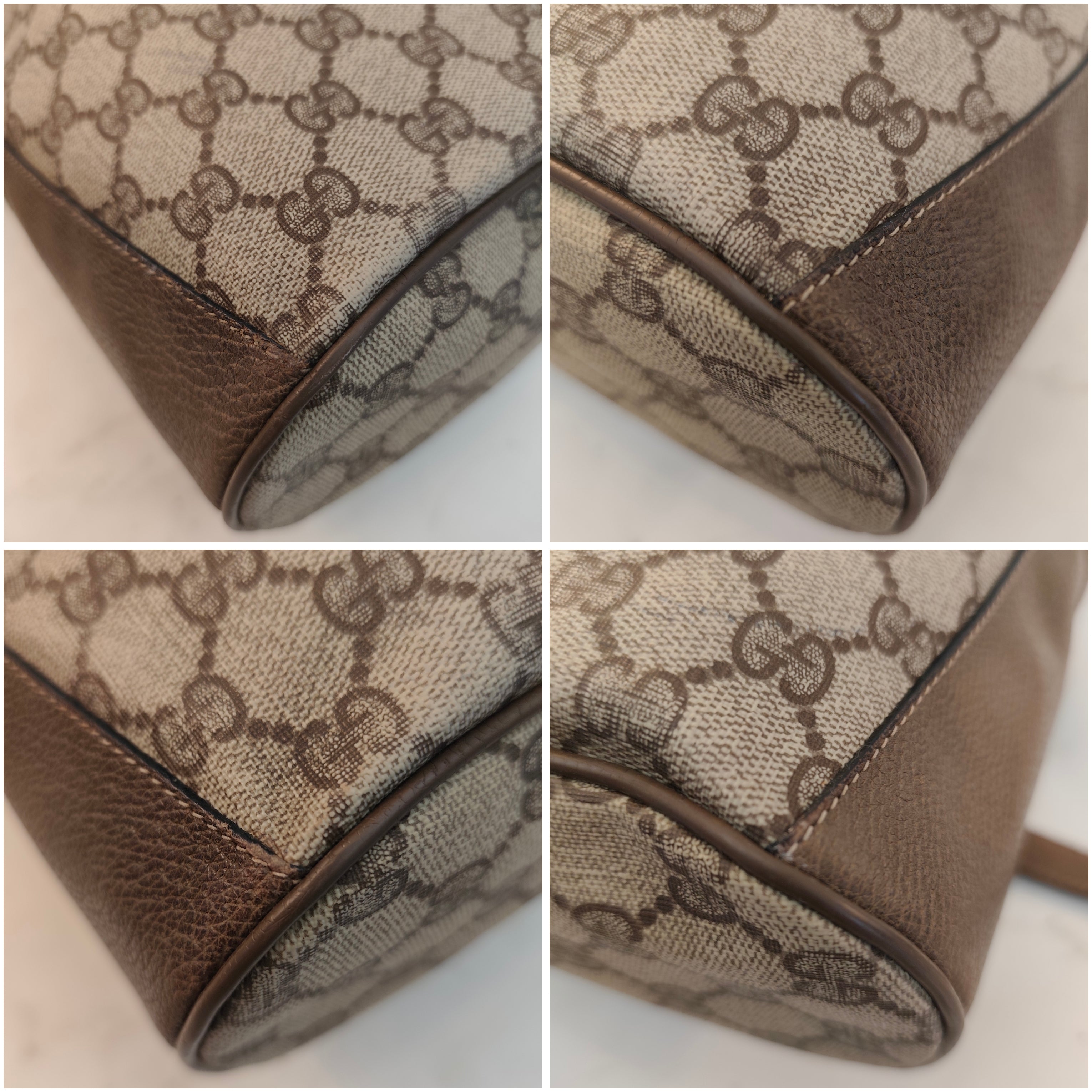 Gucci - Ophidia Borsa Secchiello “GG Supreme” Beige Vintage