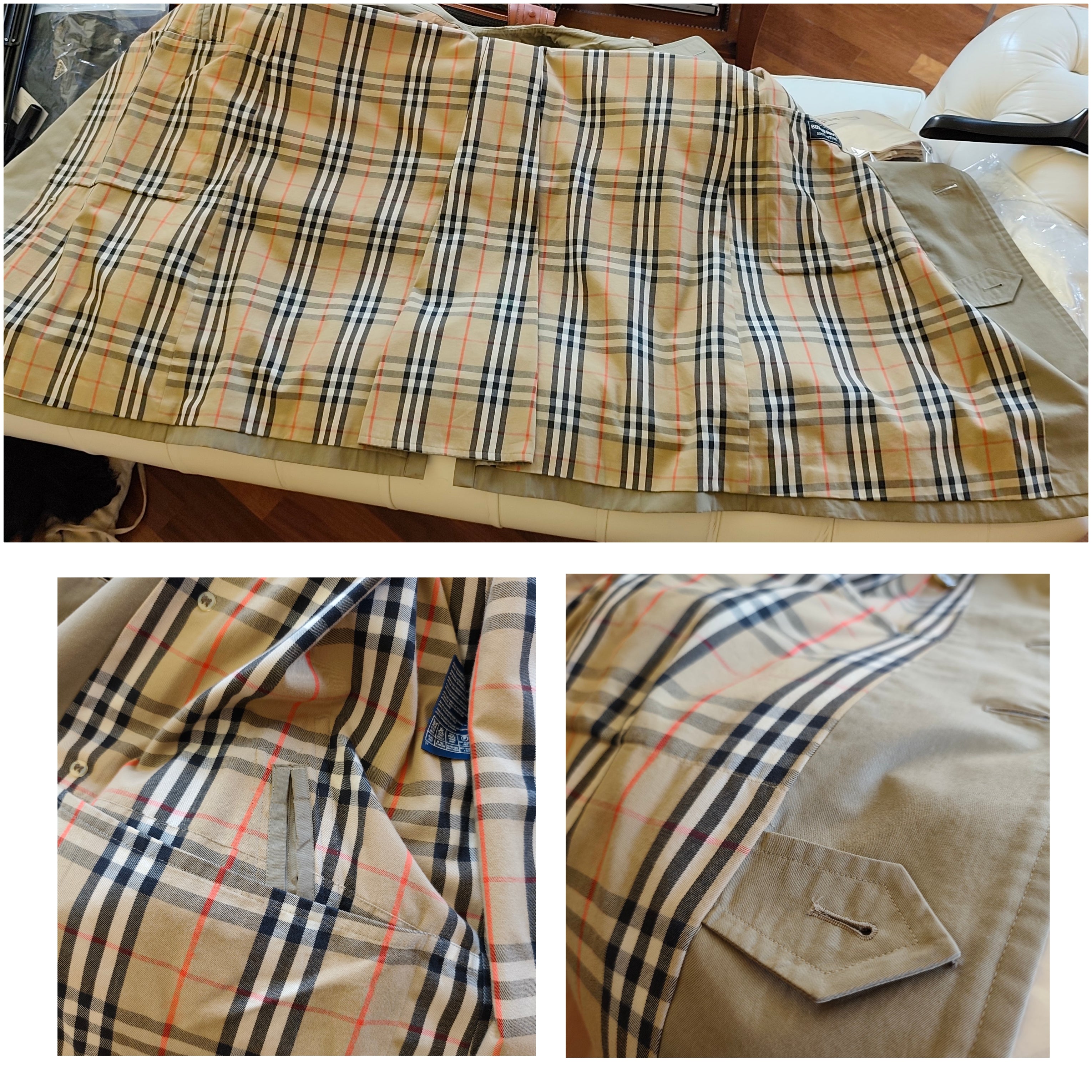 Burberry - Trench Kensington Caki/Beige Uomo