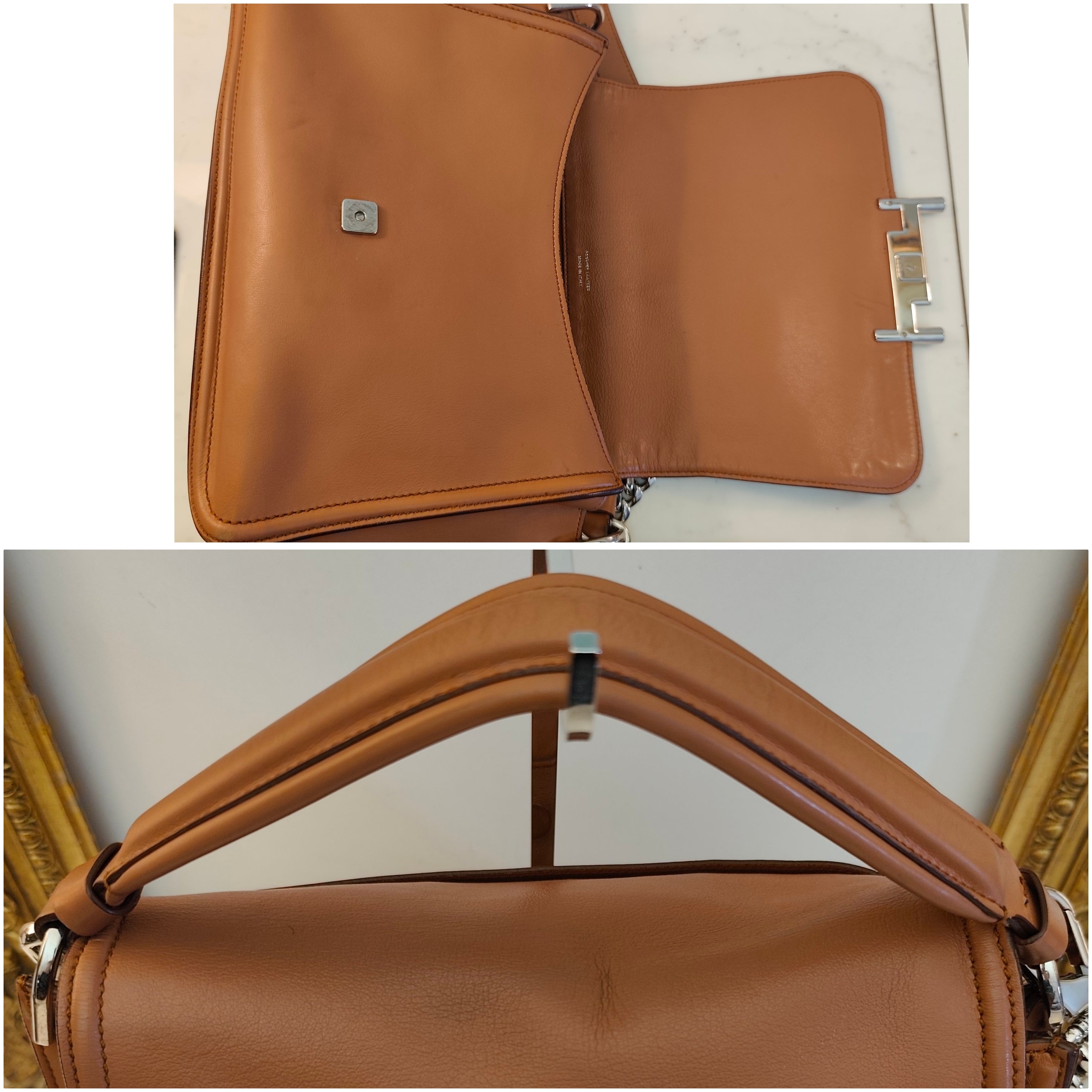 Tod's - Double T - Borsa a Spalla Pelle Cammello