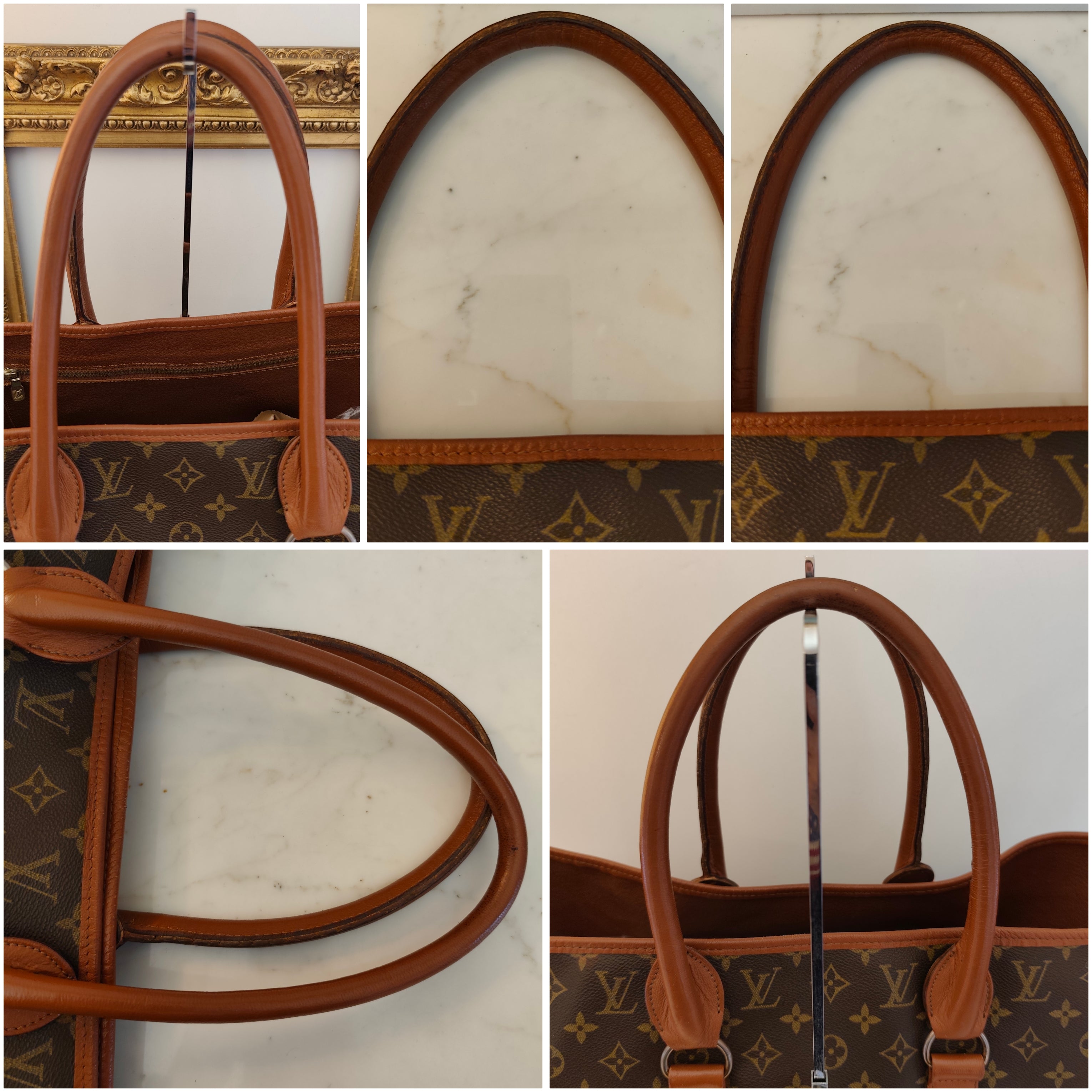 Louis Vuitton - Sac Weekend XL Monogram in Canvas e Pelle Vintage
