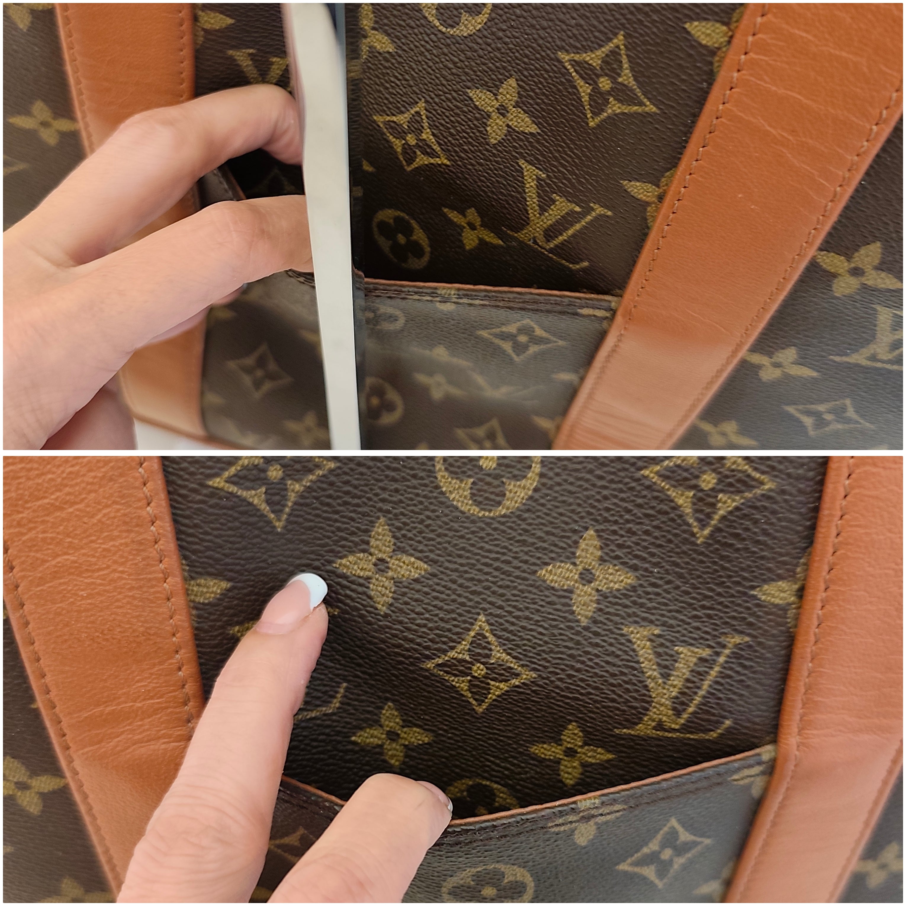 Louis Vuitton - Sac Weekend XL Monogram in Canvas e Pelle Vintage
