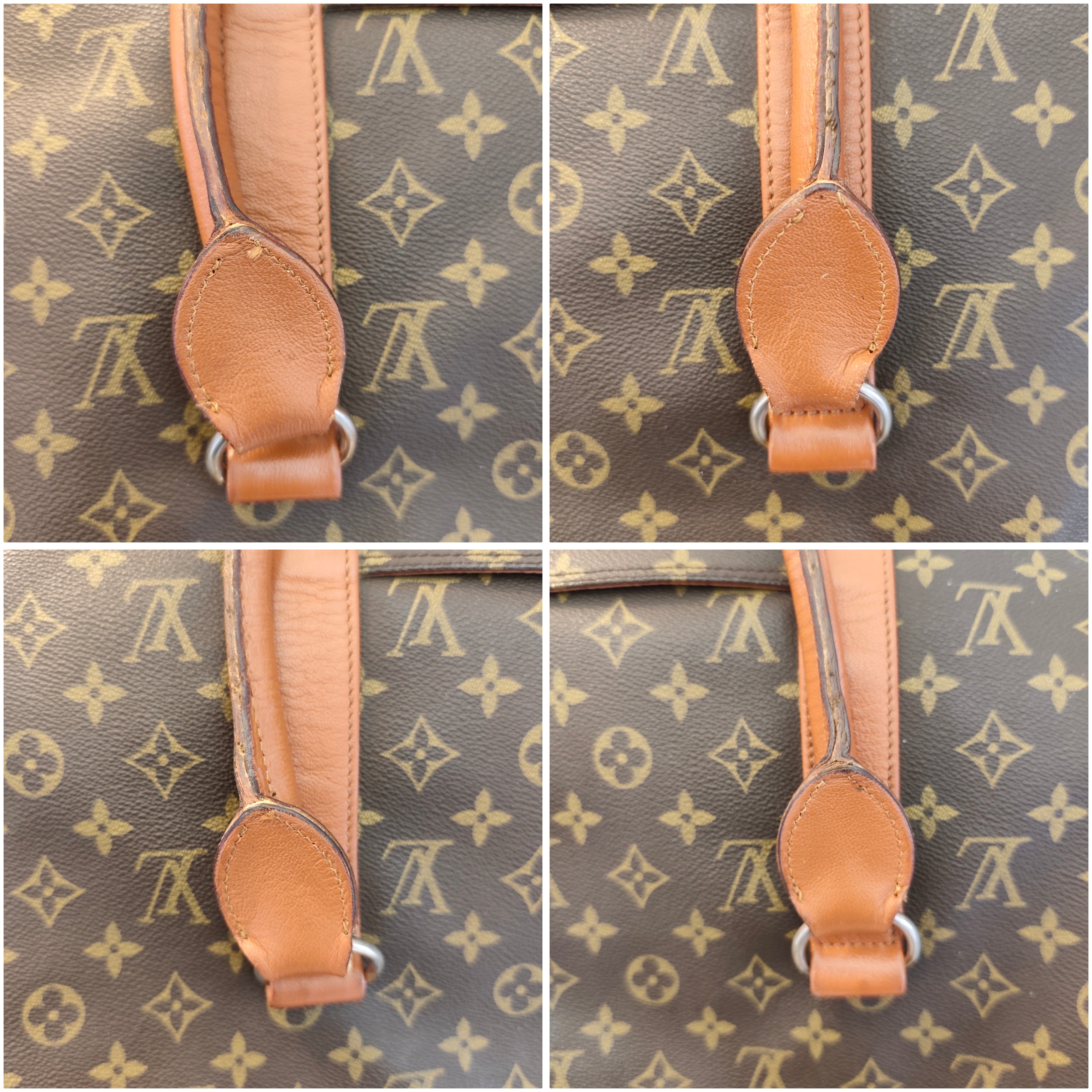 Louis Vuitton - Sac Weekend XL Monogram in Canvas e Pelle Vintage