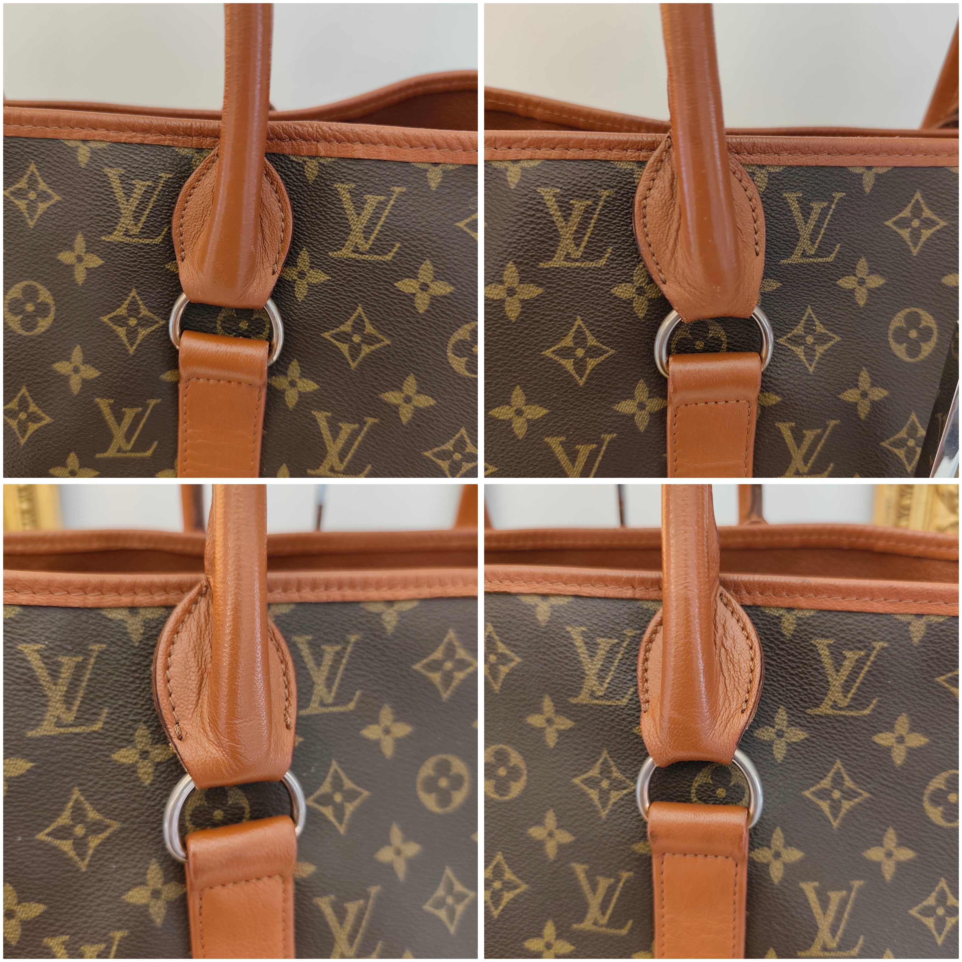 Louis Vuitton - Sac Weekend XL Monogram in Canvas e Pelle Vintage