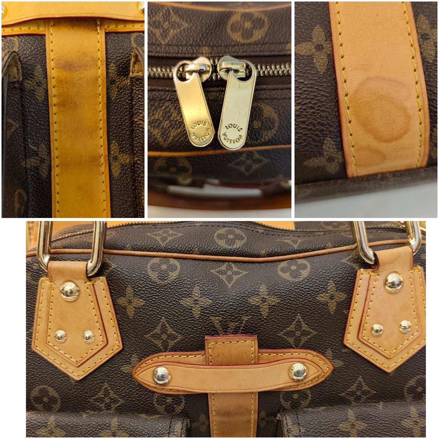 Louis Vuitton - Tote Bag Manhattan Monogram – Anno 2003