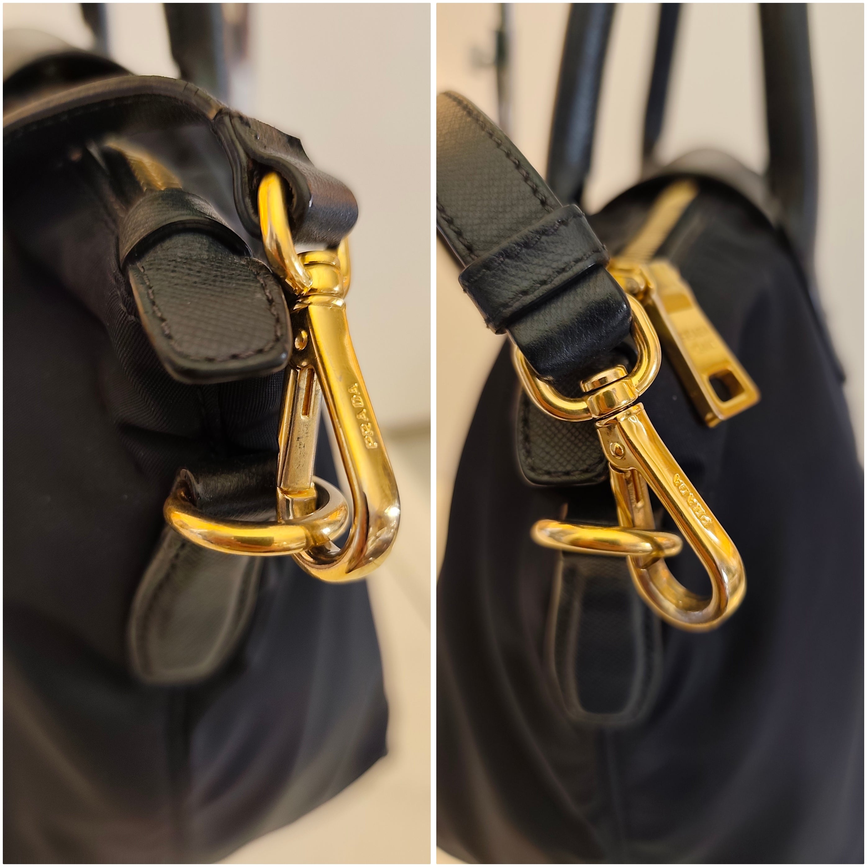 Prada - Tote Shopper con Tracolla Re-Nylon Blu Diplomatico